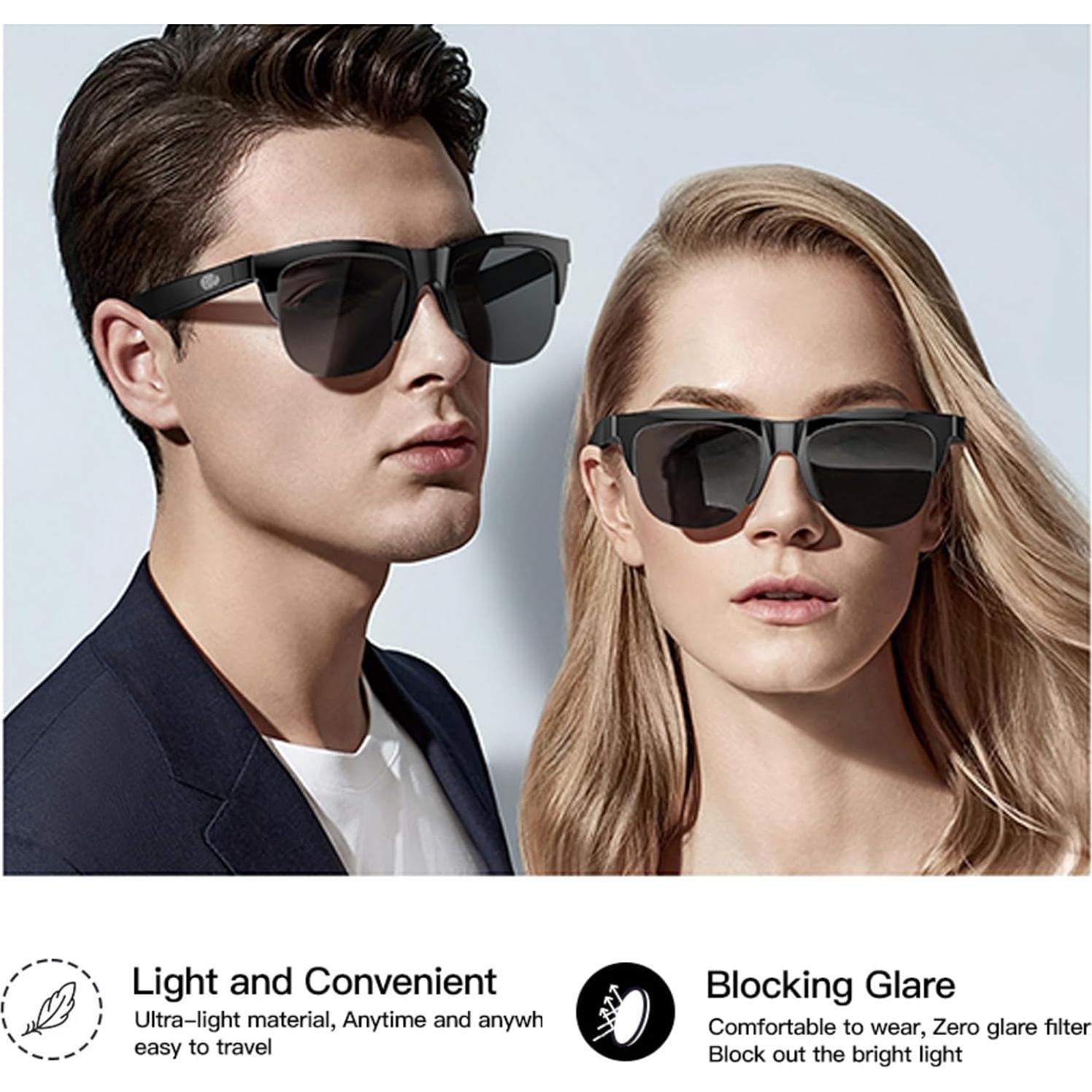 Gafas Inteligentes Bluetooth HOvicative con Altavoz y Protección UV