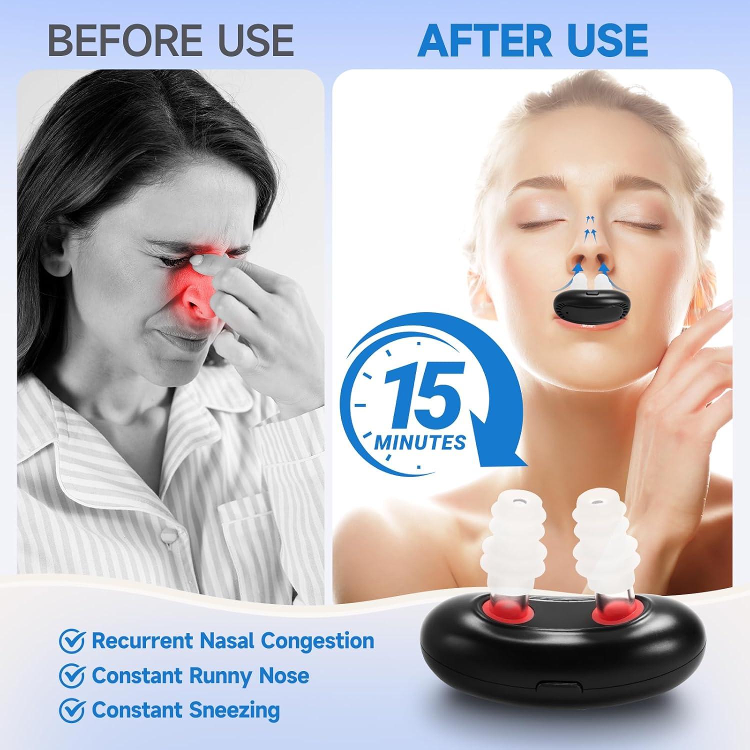 Dispositivo de Terapia Nasal de Luz Roja REALBEBFF BTBZ88999