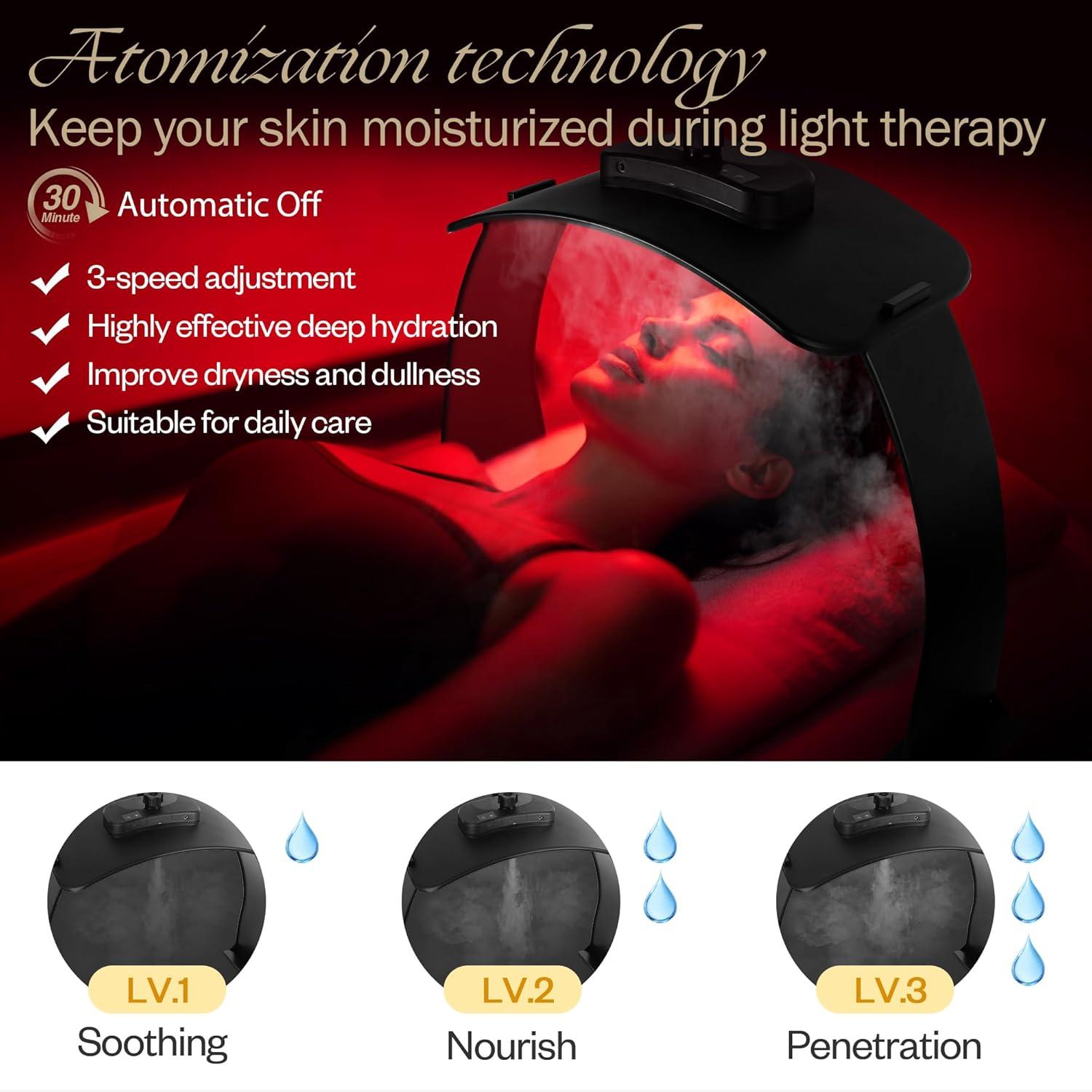 Lámpara de Terapia de Luz Roja LuxReyan 660nm y 850nm