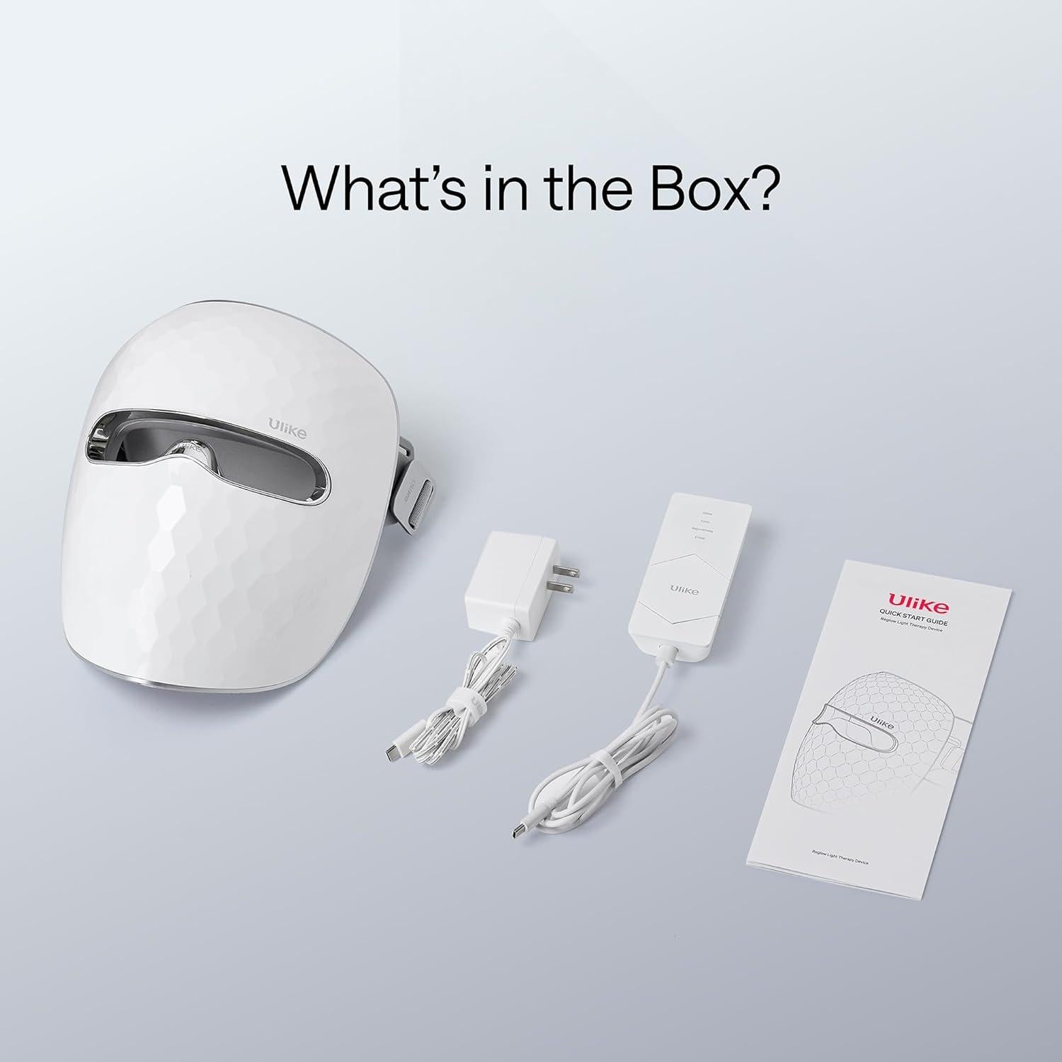 Máscara de Terapia de Luz LED Ulike ReGlow 272 Perlas 100W