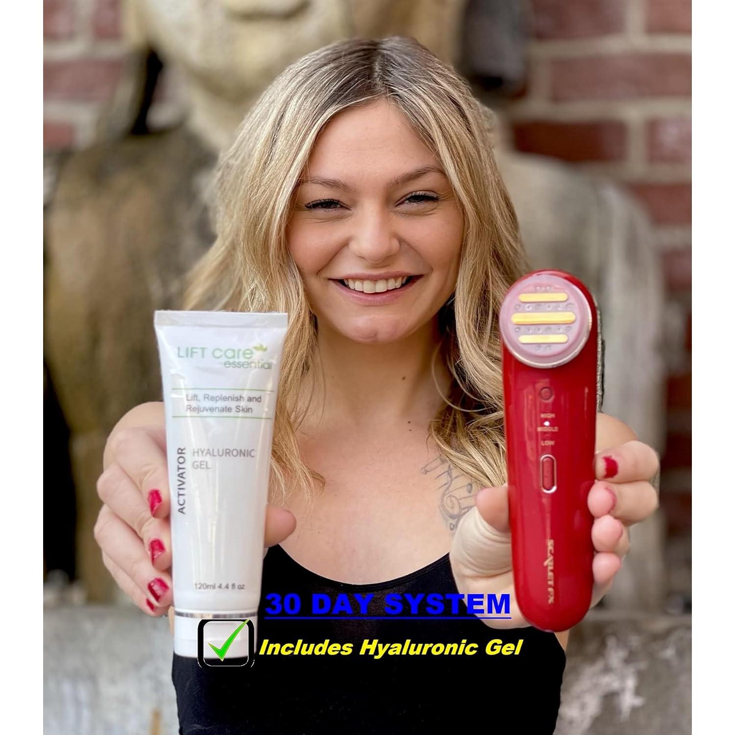 Terapia de Luz LED Roja y Azul Lift Care 2.0 con Gel Hidratante