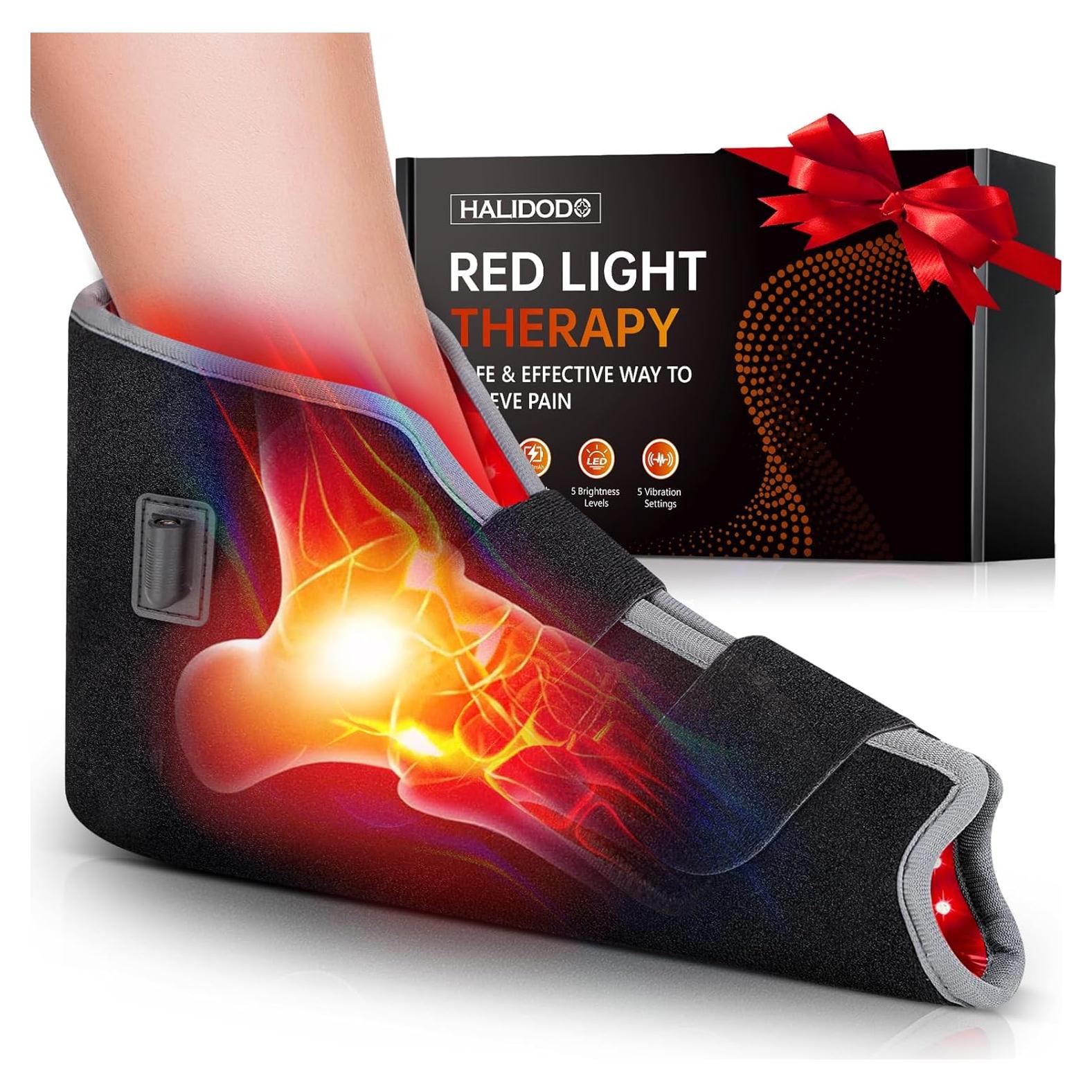 Terapia de Luz Roja HALIDODO para Pies 660nm y 850nm