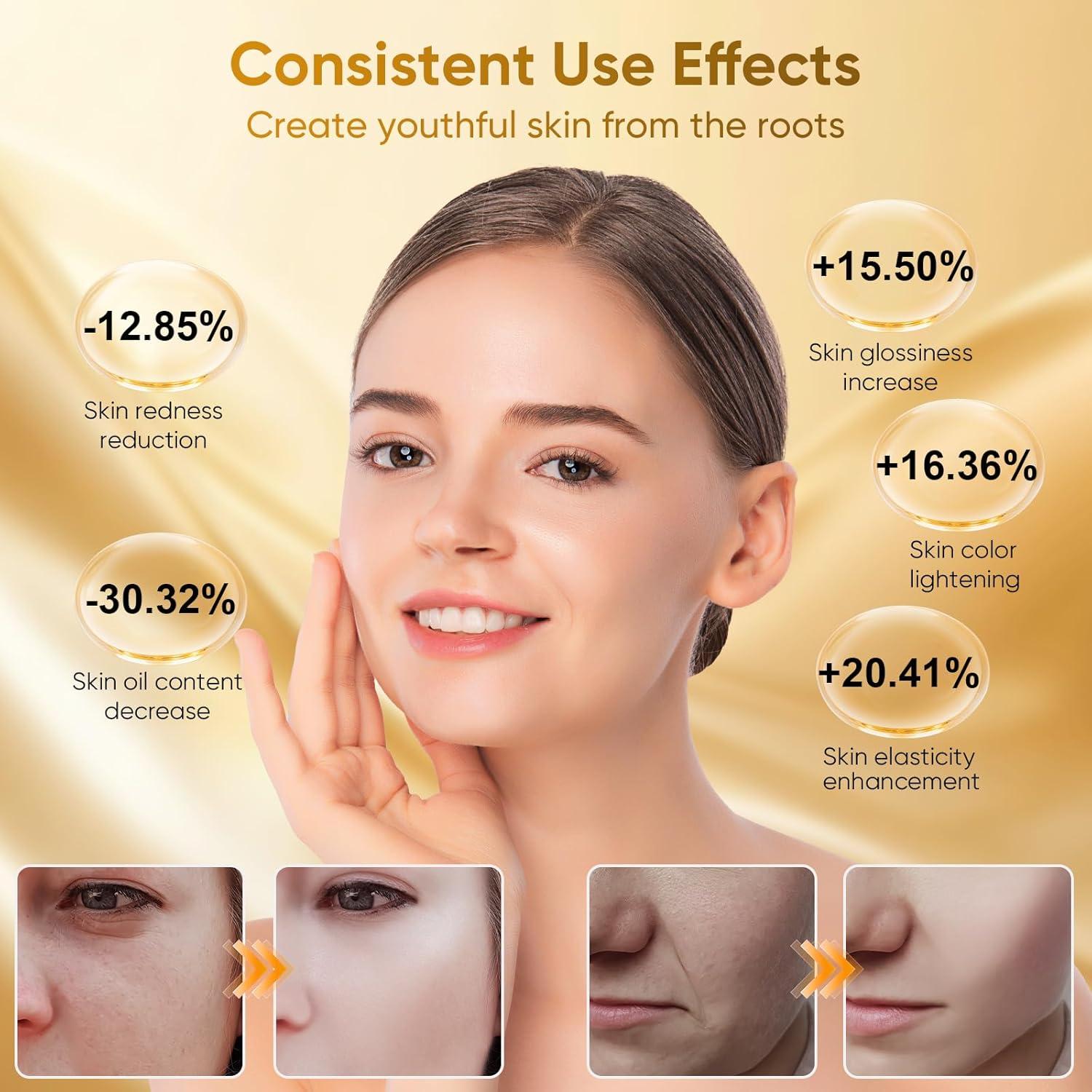 Máscara de Terapia de Luz Roja DZAVOK - 400 LEDs, 7 Modos