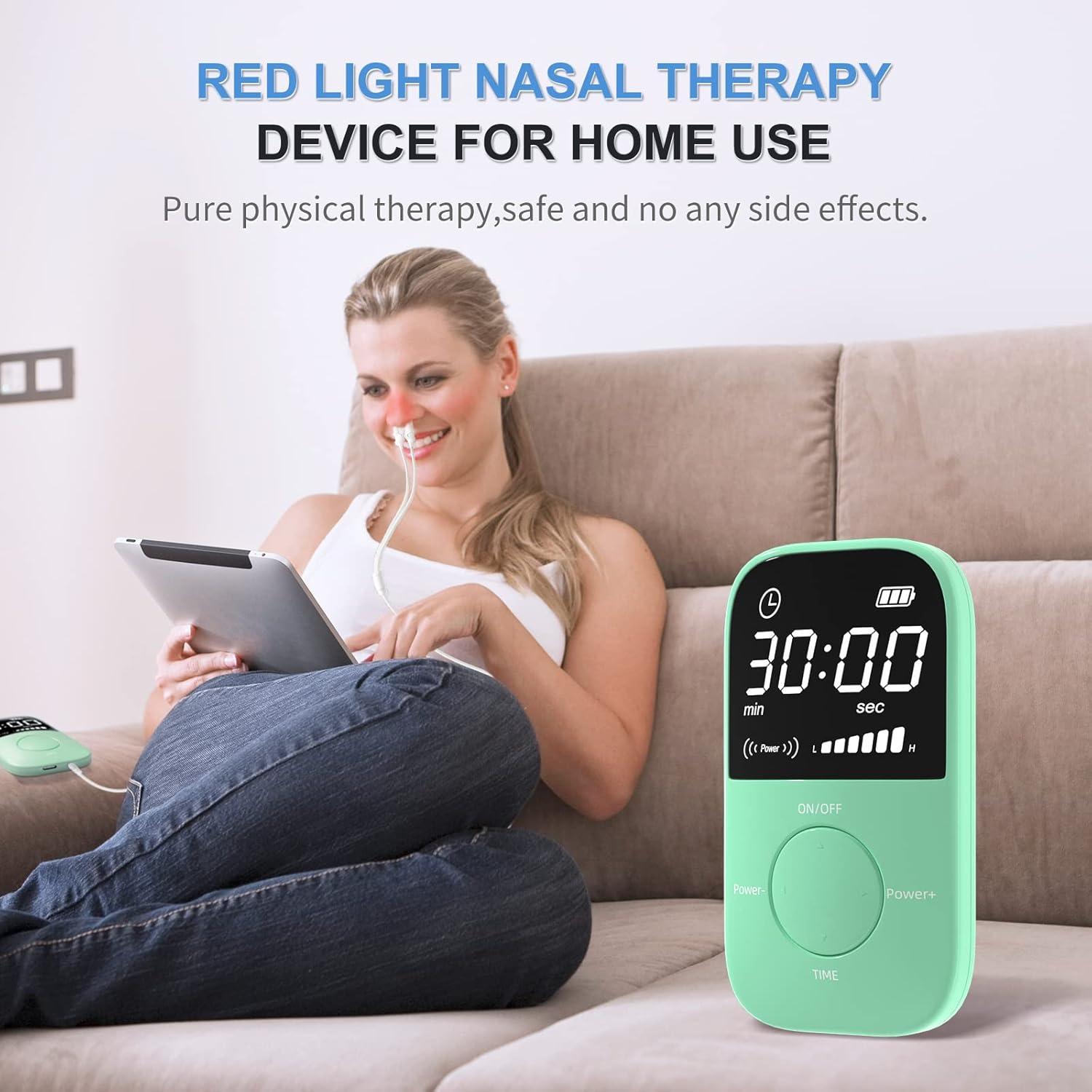 Dispositivo de Terapia Nasal de Luz Roja LASEPREHT 650nm