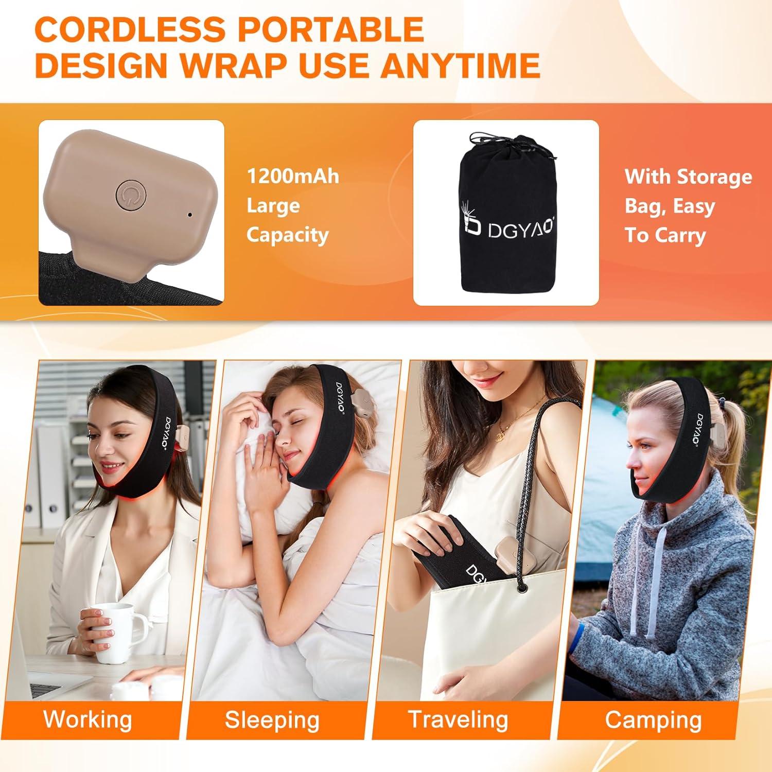 Almohadilla de Terapia de Luz Roja Inalámbrica TUOYR RLT-S24