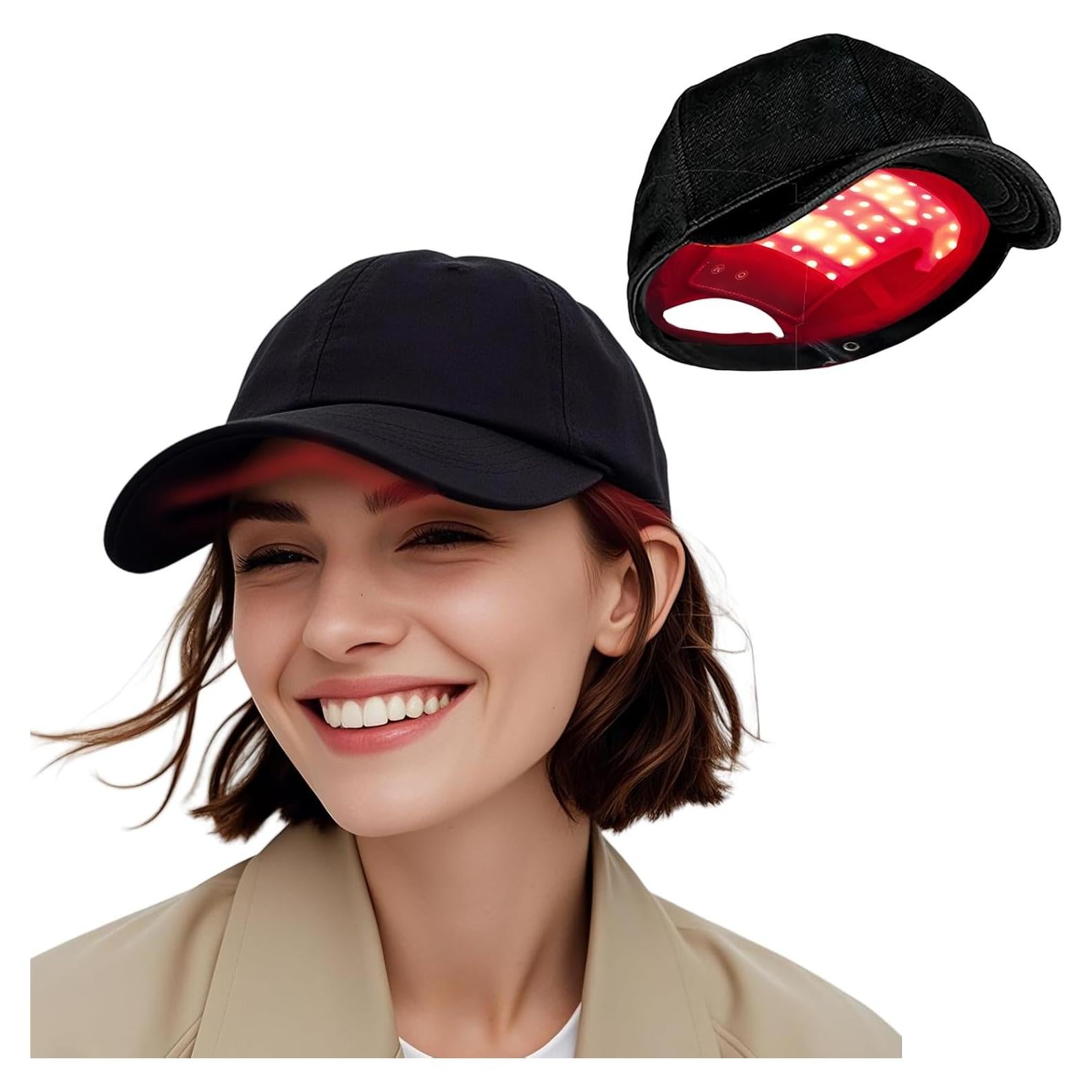 Gorro de Crecimiento Capilar Carviki con Láser y Batería