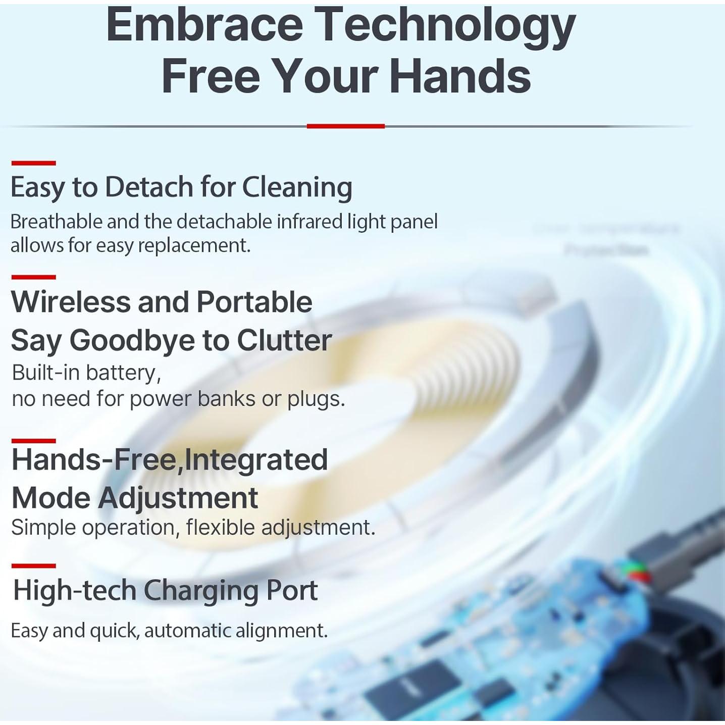 Gorro de Crecimiento Capilar Carviki con Láser y Batería