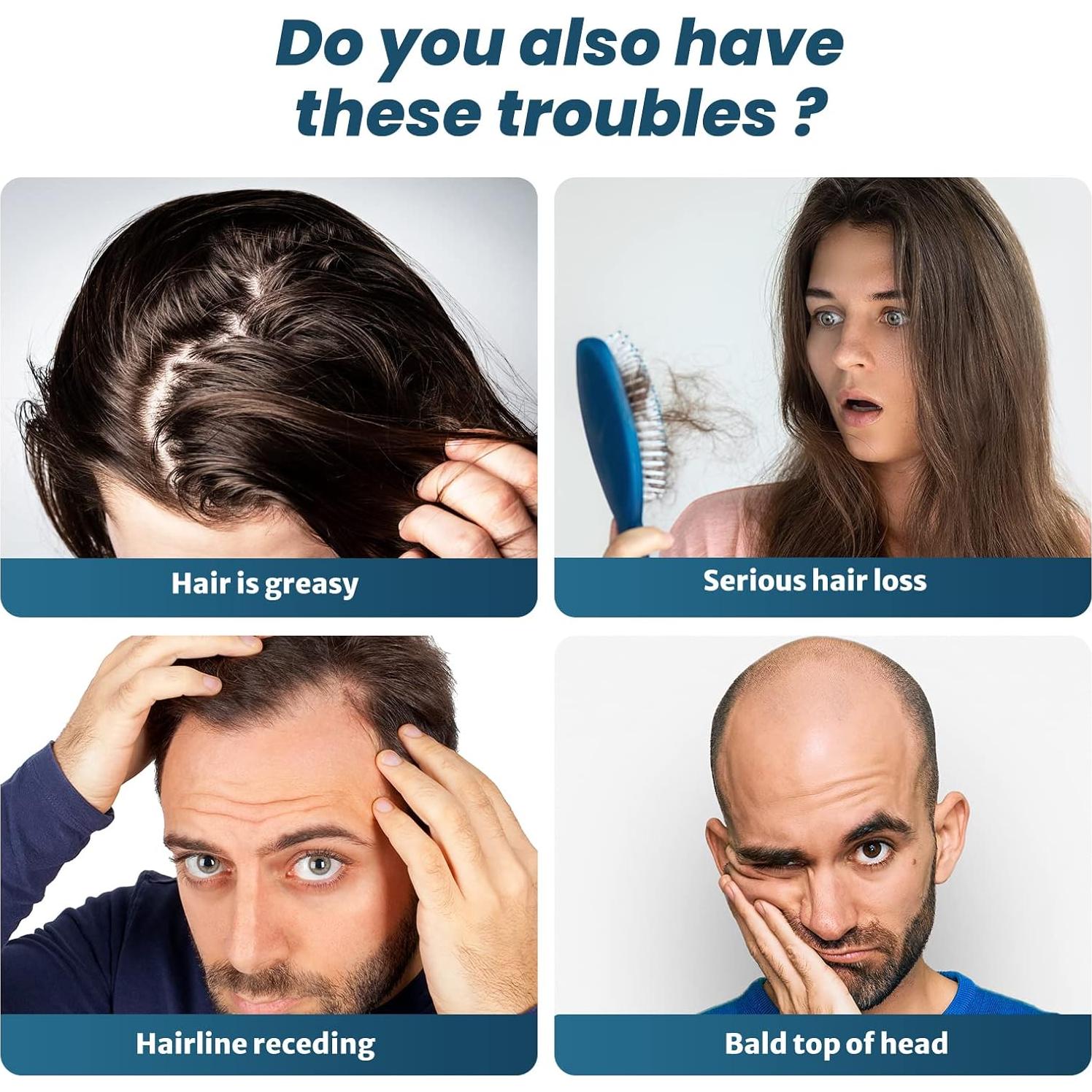 Gorro de Terapia de Luz Roja Elfeye para Crecimiento Capilar