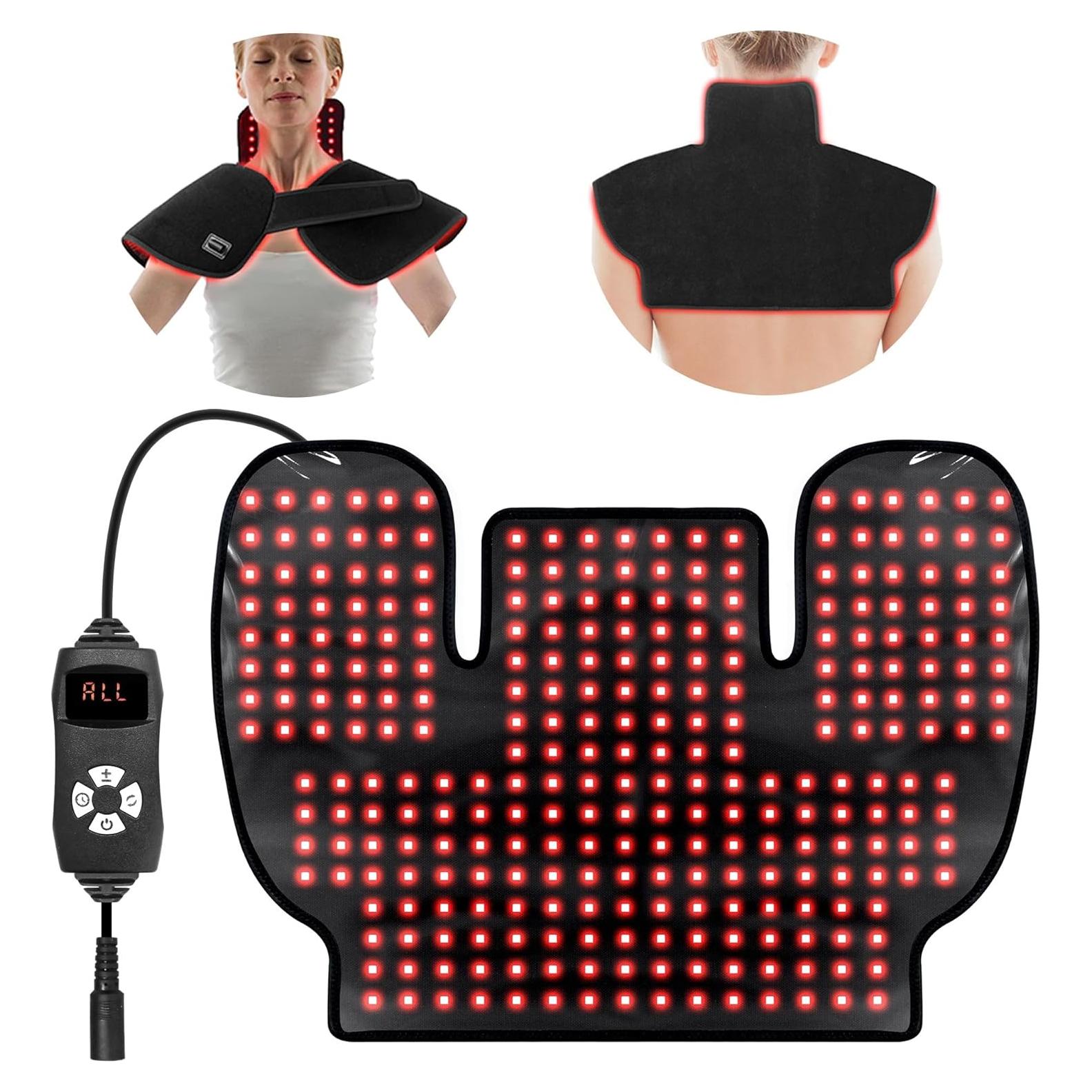 Dispositivo de Terapia de Luz Roja WEETALL T130 para Cuello y Hombros