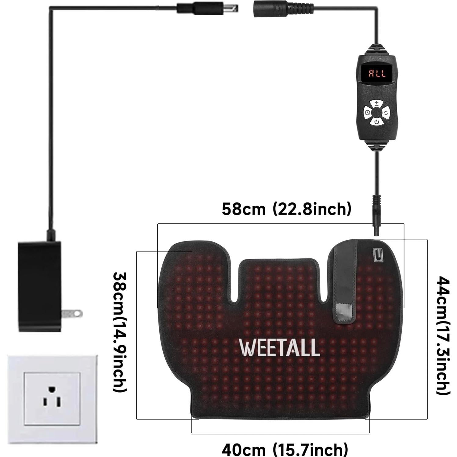 Dispositivo de Terapia de Luz Roja WEETALL T130 para Cuello y Hombros