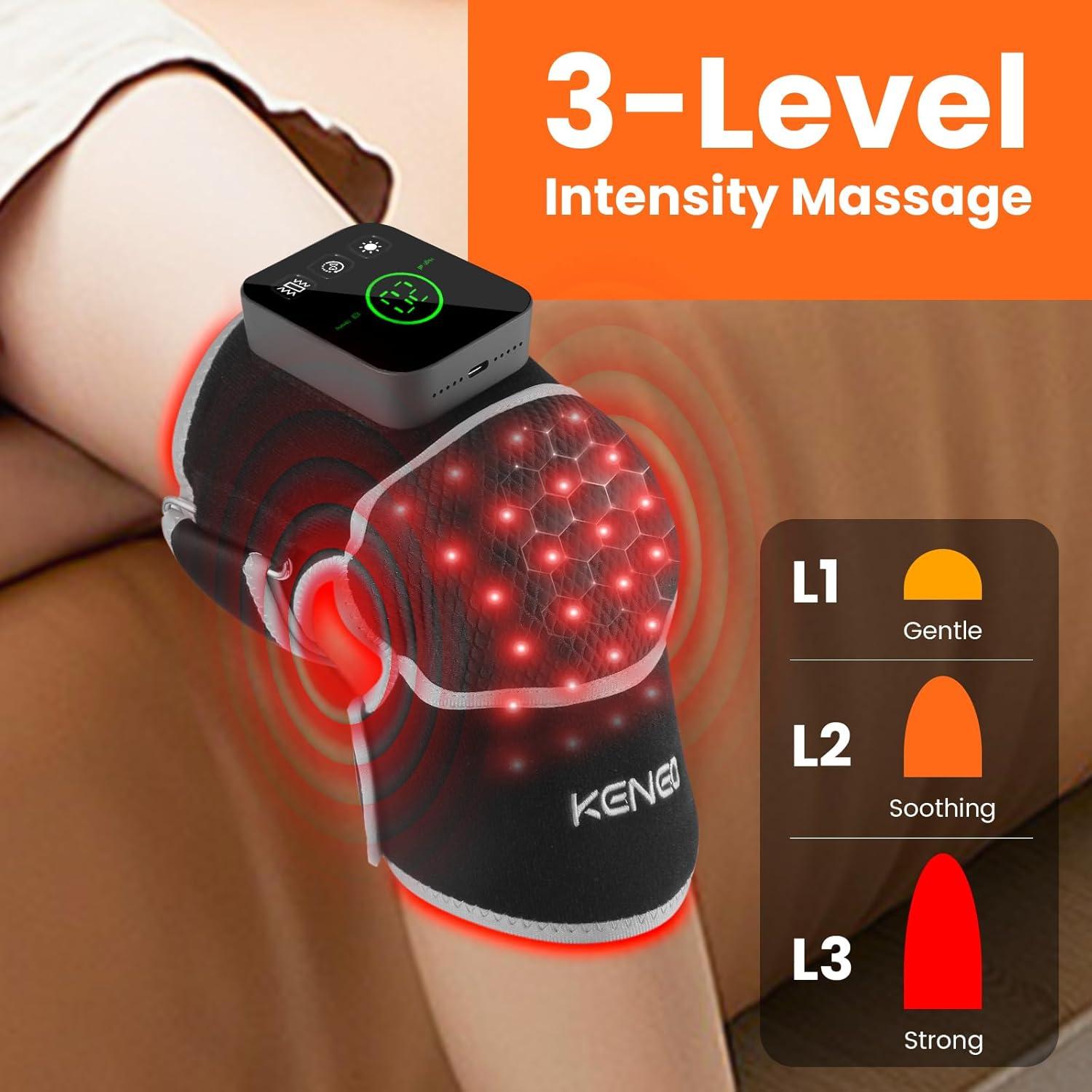 Férula de Luz Roja KENEO para Rodilla Inalámbrica 5000mAh
