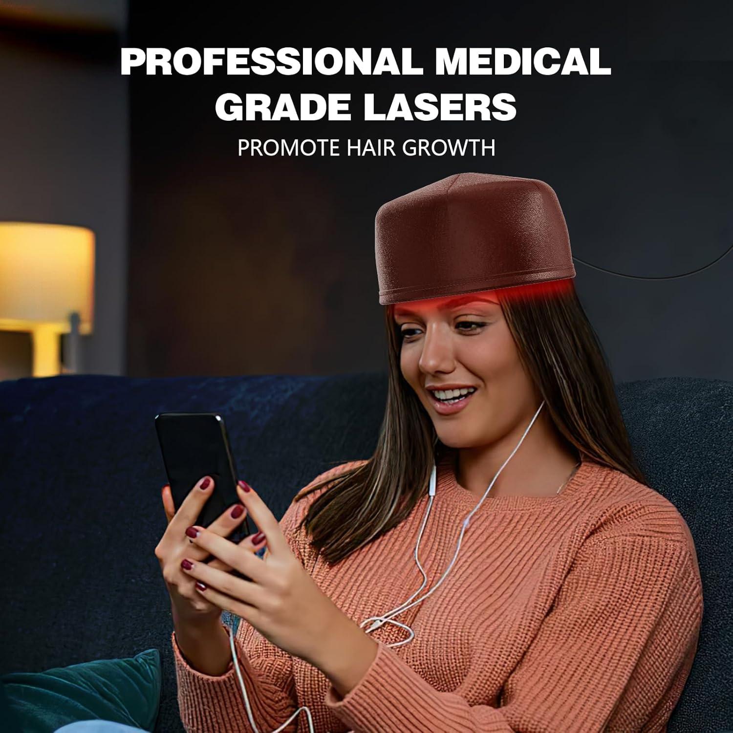 Capacete Láser Jitesy para Crecimiento del Cabello - FDA Aprobado