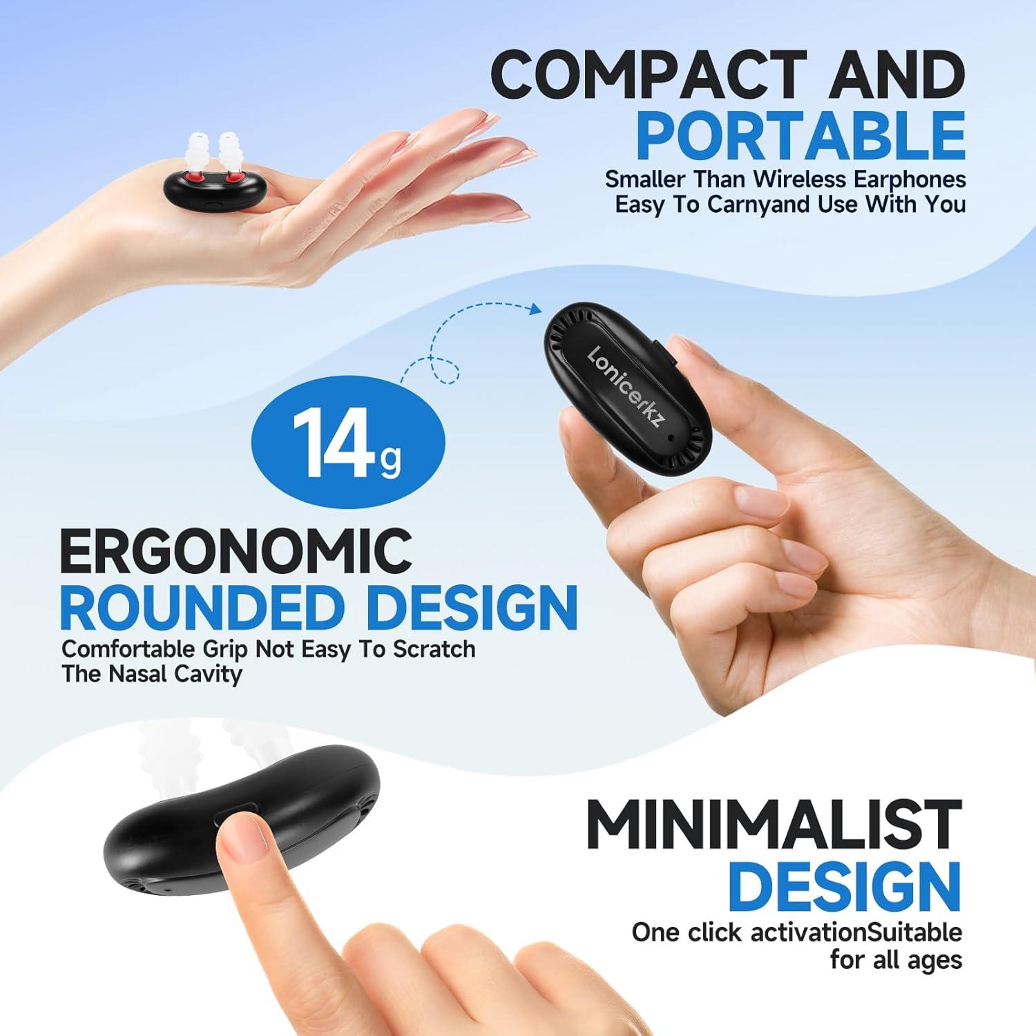 Dispositivo de Terapia Nasal de Luz Roja REALBEBFF BTBZ111