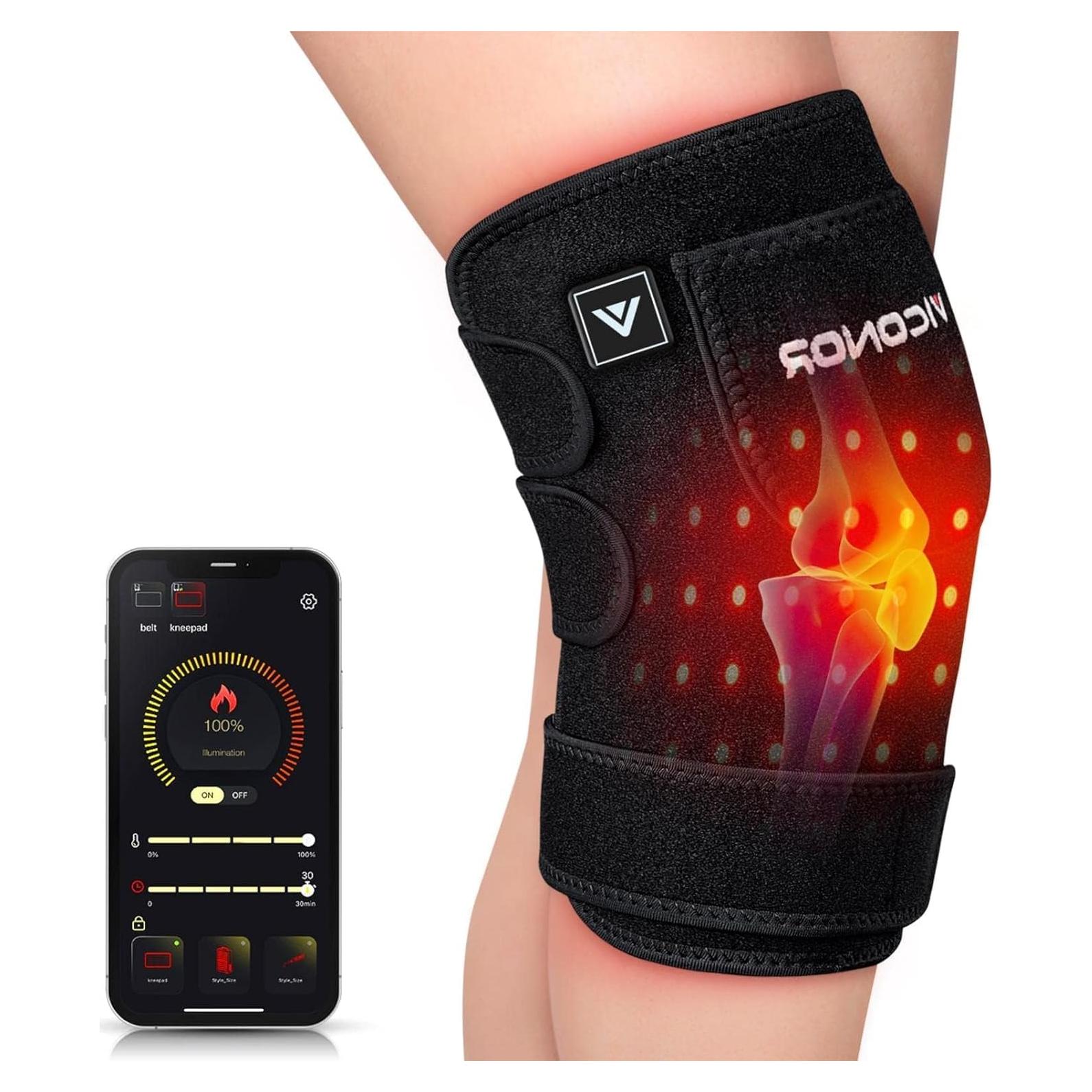 Almohadilla de Terapia de Luz Roja Viconor 660nm/850nm Control APP