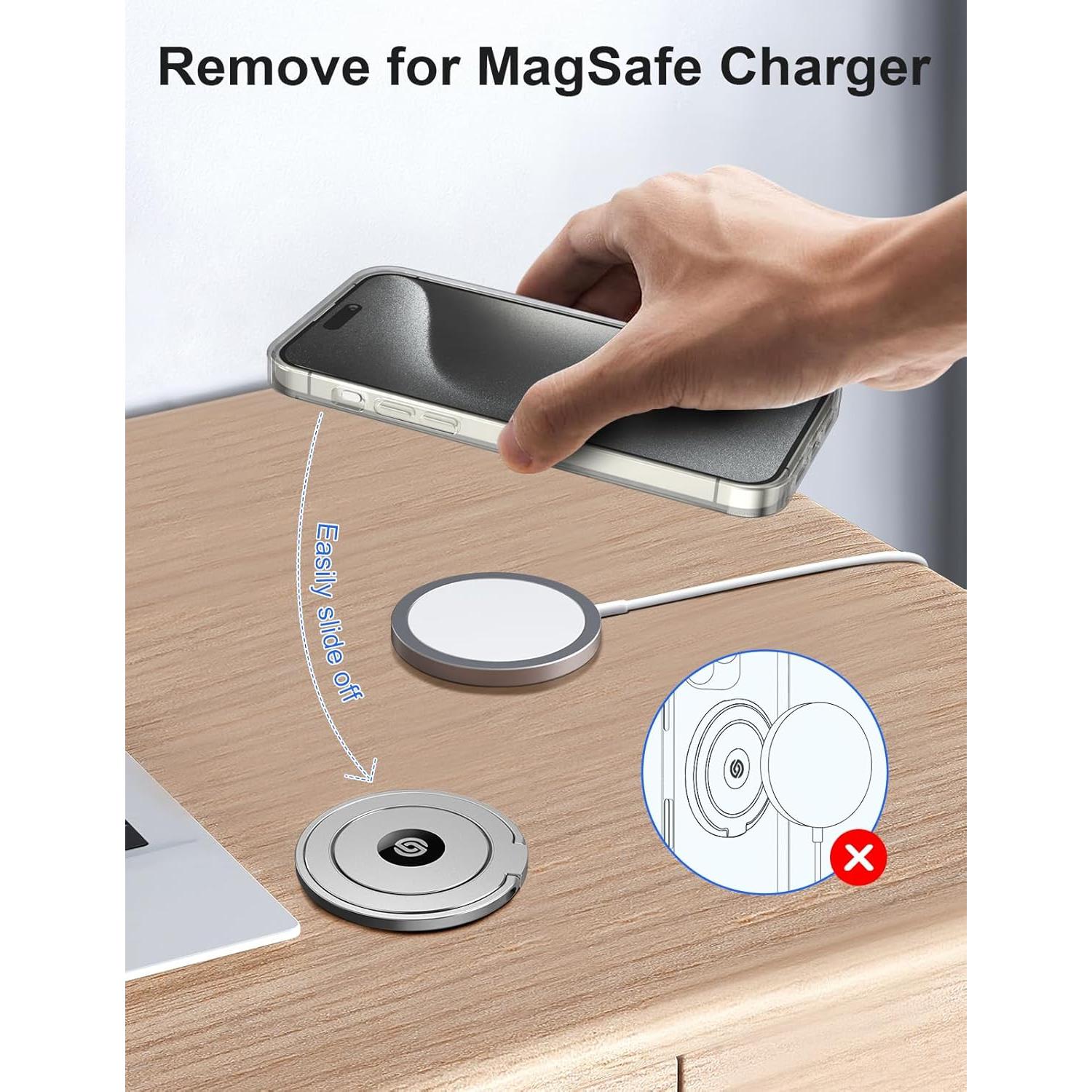 Soporte Magnético EWA MagOne Ultra para Teléfono Plata