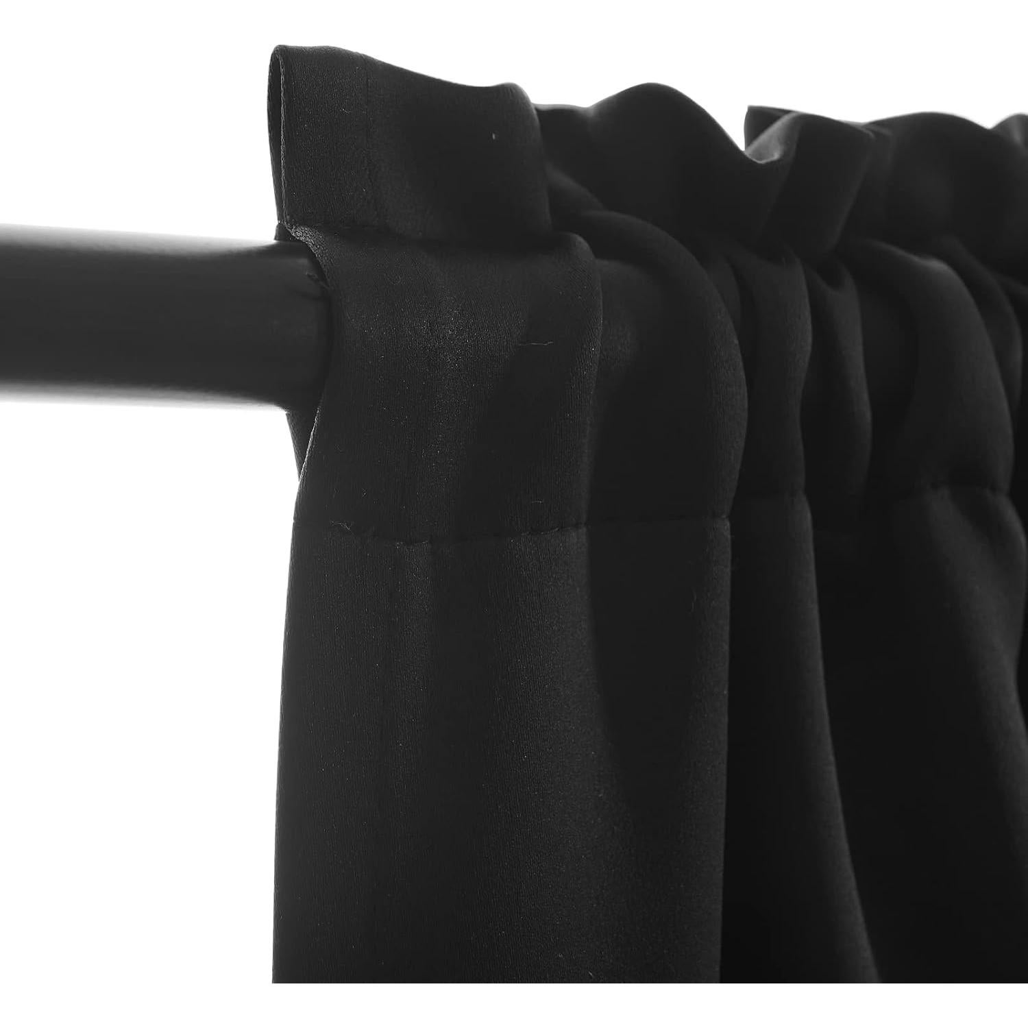 Cortinas Térmicas Aislantes Lazzzy Blackout 86x61 cm 2 Paneles