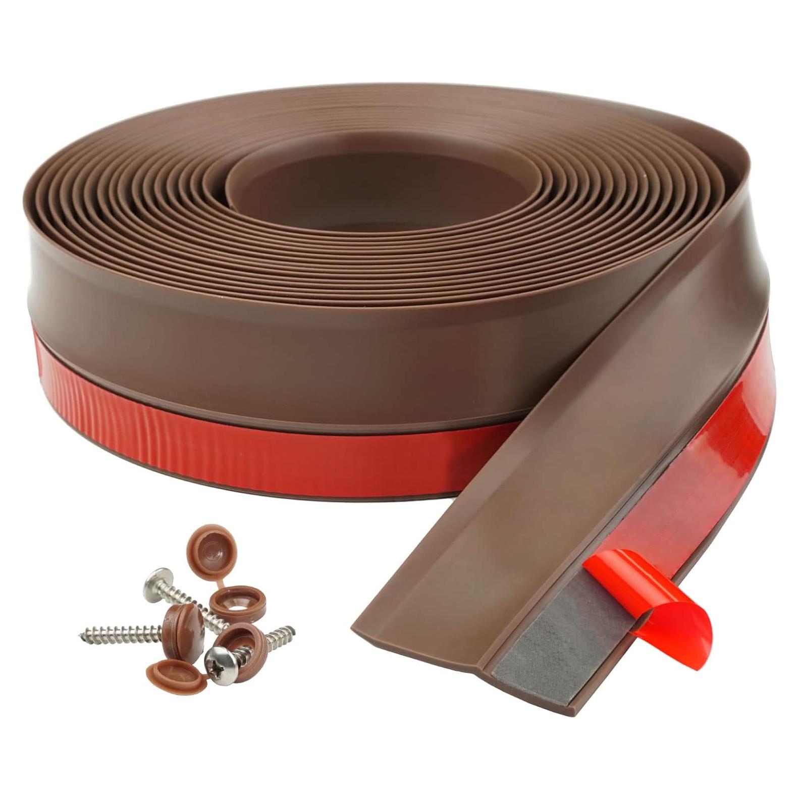 Sello de puerta de garaje HOMWMPA 10.36 m a prueba de clima marrón