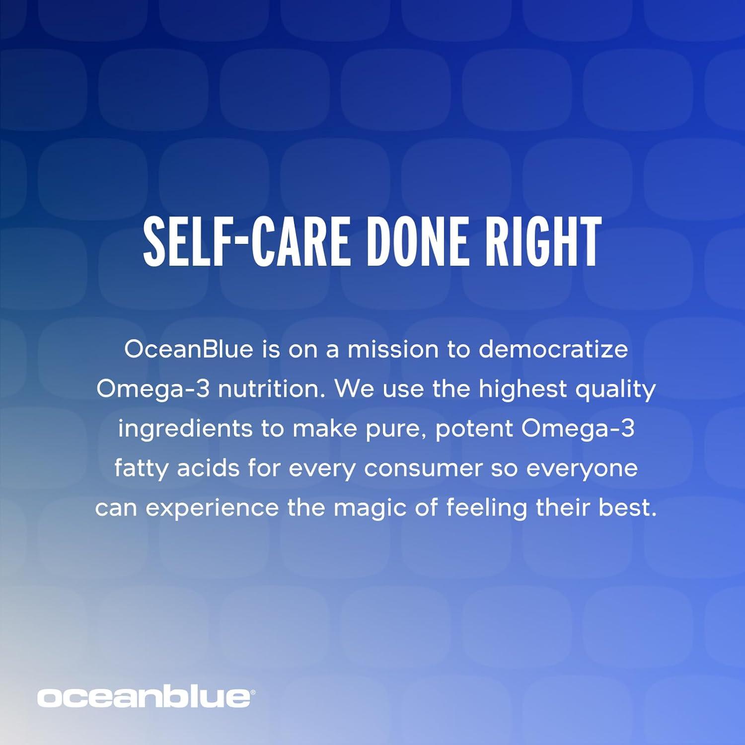 Suplemento Omega-3 Oceanblue 2100 con CoQ10 90 cápsulas