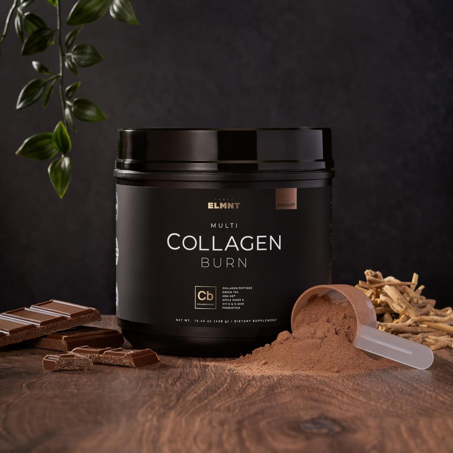 ELMNT Colágeno Hidrolizado Premium Chocolate 438g para Mujeres