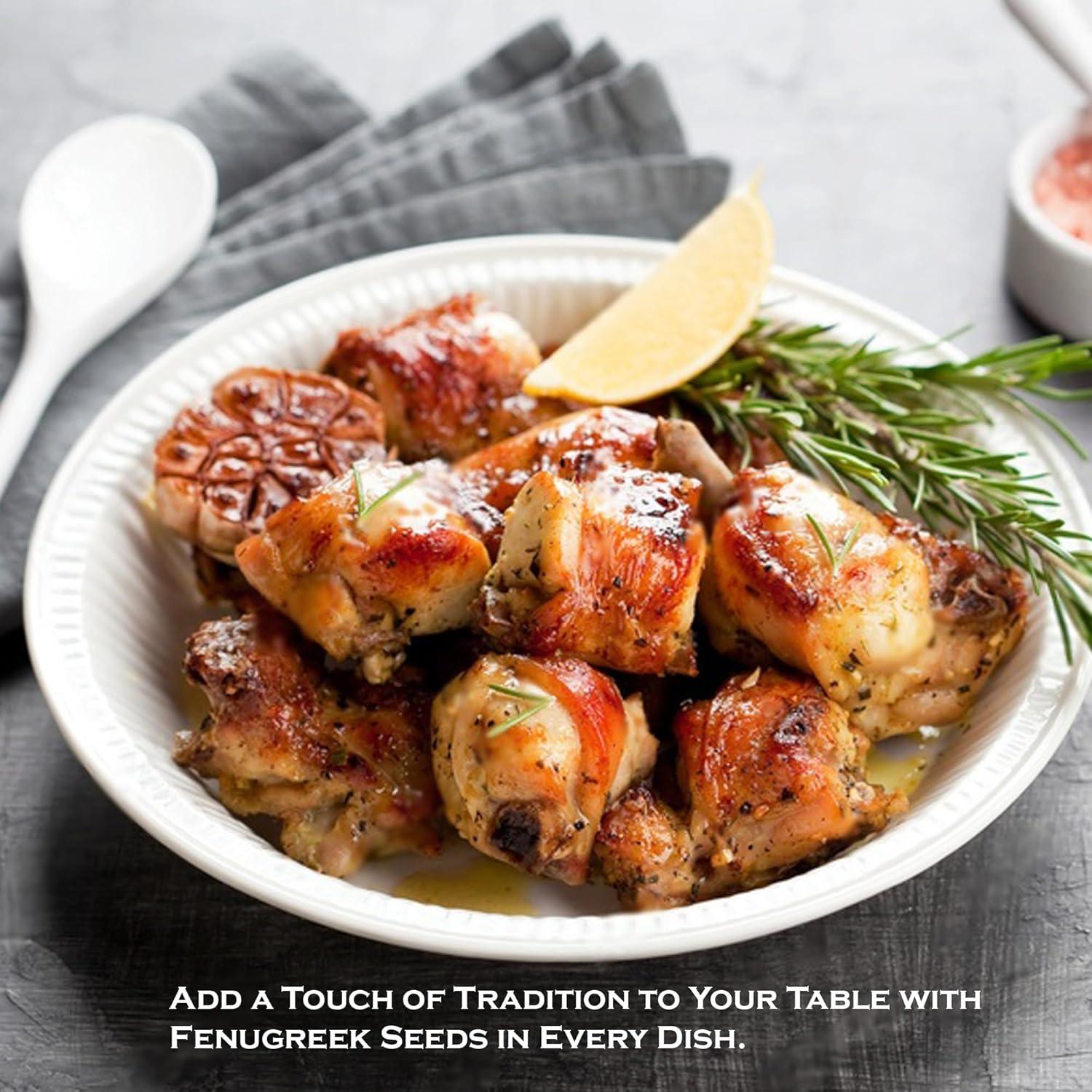 Semillas de Fenogreco James Spices Inc. 700g - Calidad Premium