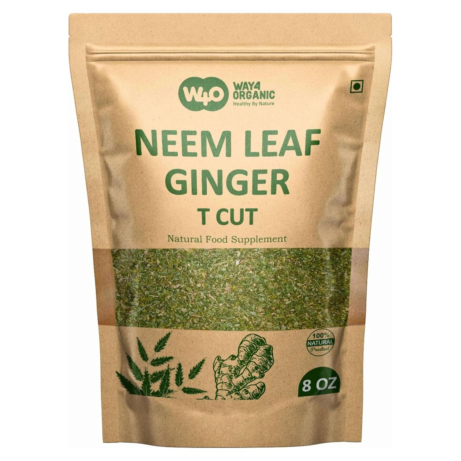 Té de Neem con Jengibre 227 g - Aumenta Inmunidad y Digestión