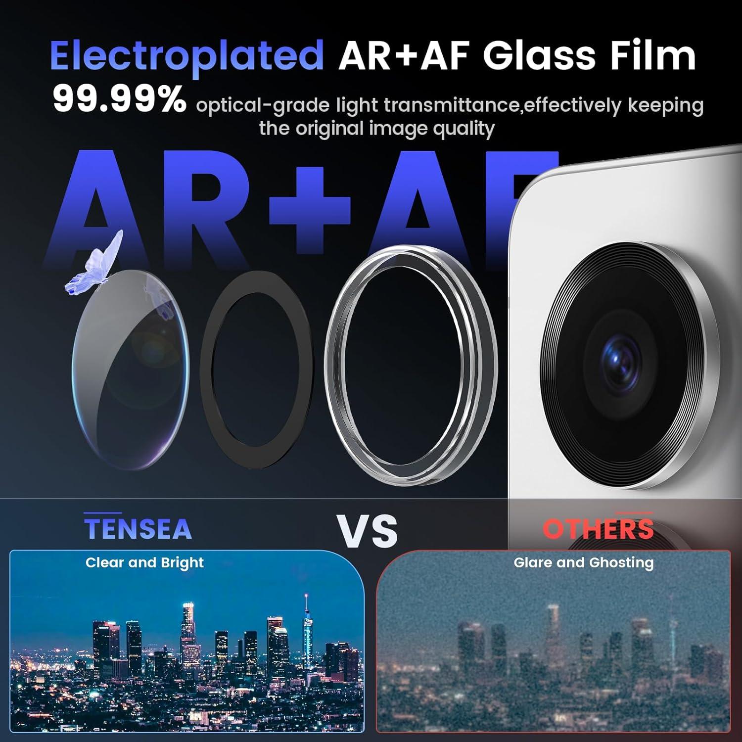 Protector de Lente de Cámara Tensea para Samsung S25 Ultra 9H