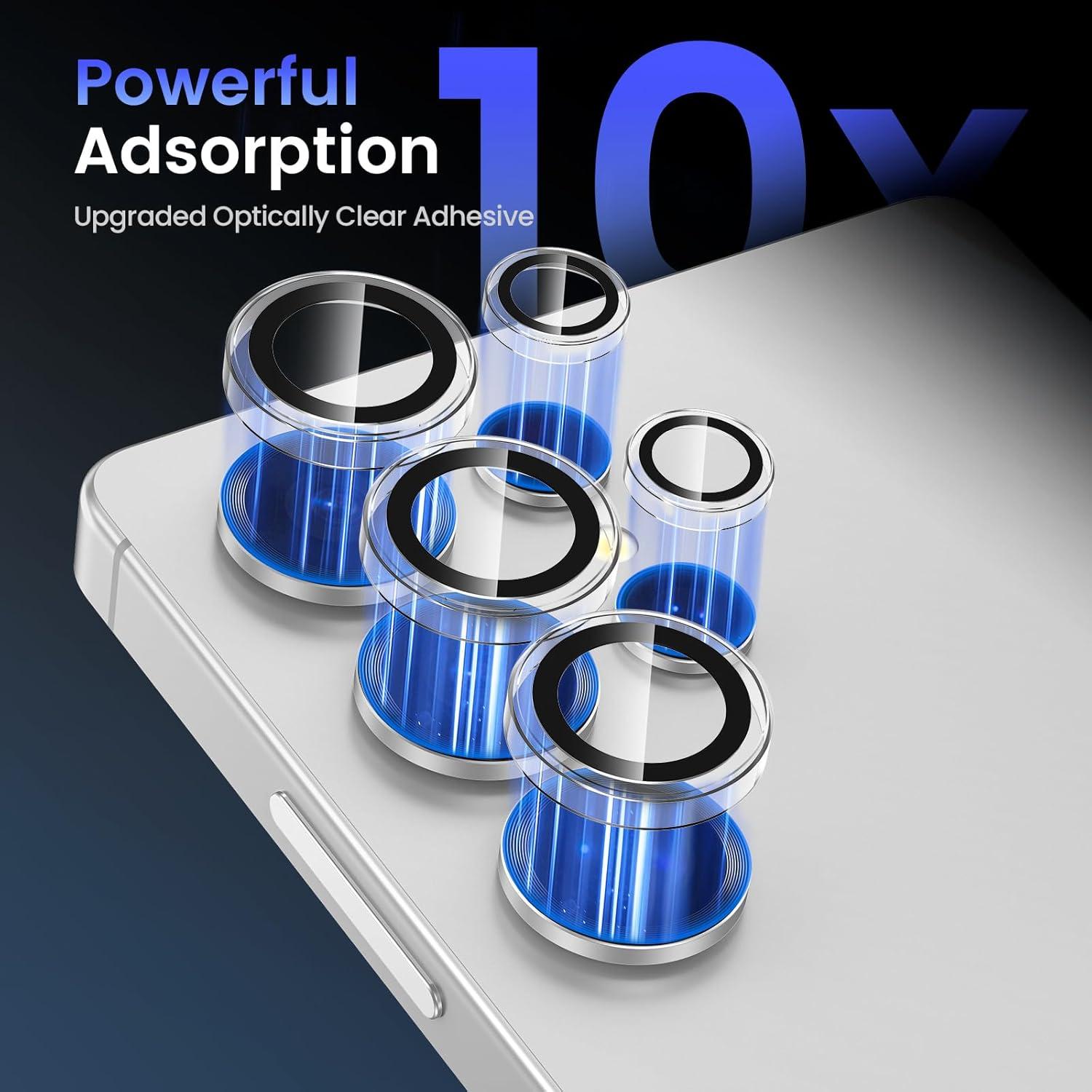 Protector de Lente de Cámara Tensea para Samsung S25 Ultra 9H