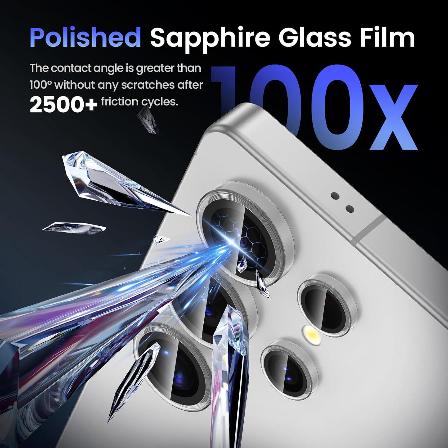 Protector de Lente de Cámara Tensea para Samsung S25 Ultra 9H