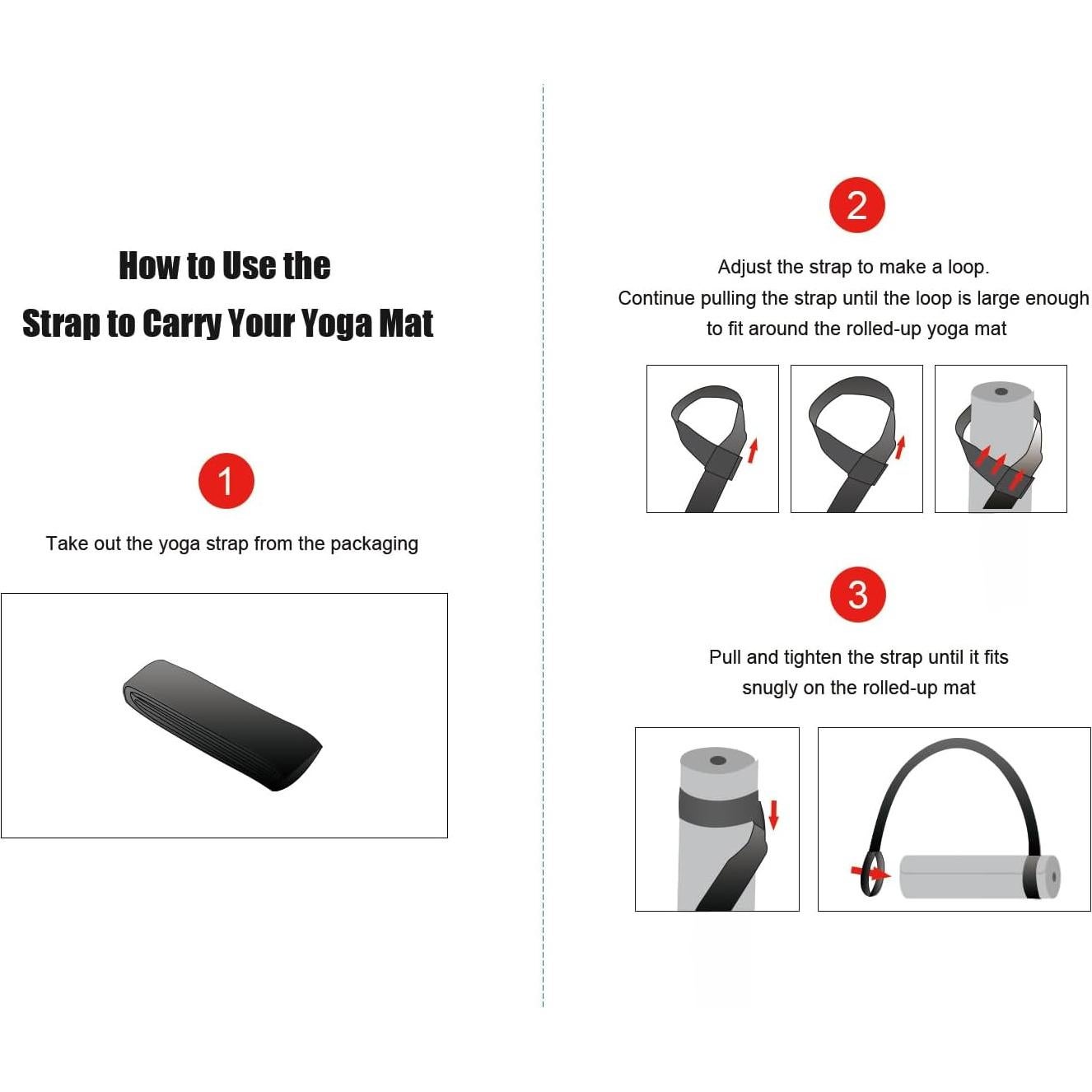 Alfombrilla de Yoga KS Premium TPE Antideslizante 182x60cm 10mm