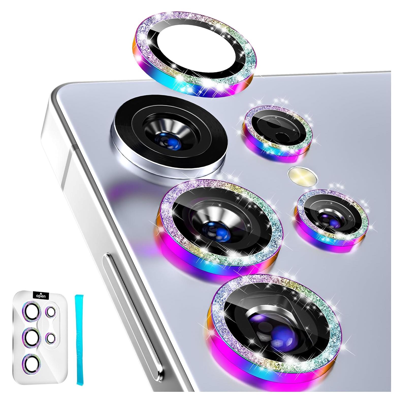 Protector de Lente de Cámara imluckies para Samsung Galaxy S25 Ultra - Vidrio Templado 9H Anti-Rasguños