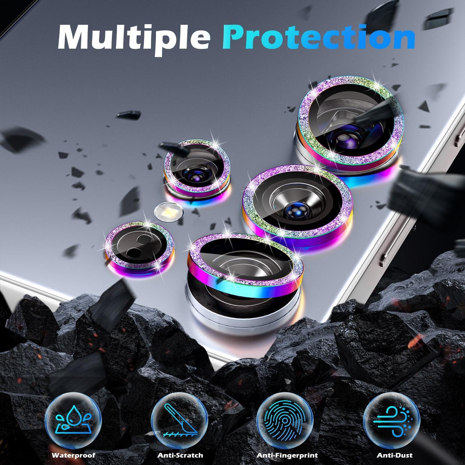 Protector de Lente de Cámara imluckies para Samsung Galaxy S25 Ultra - Vidrio Templado 9H Anti-Rasguños