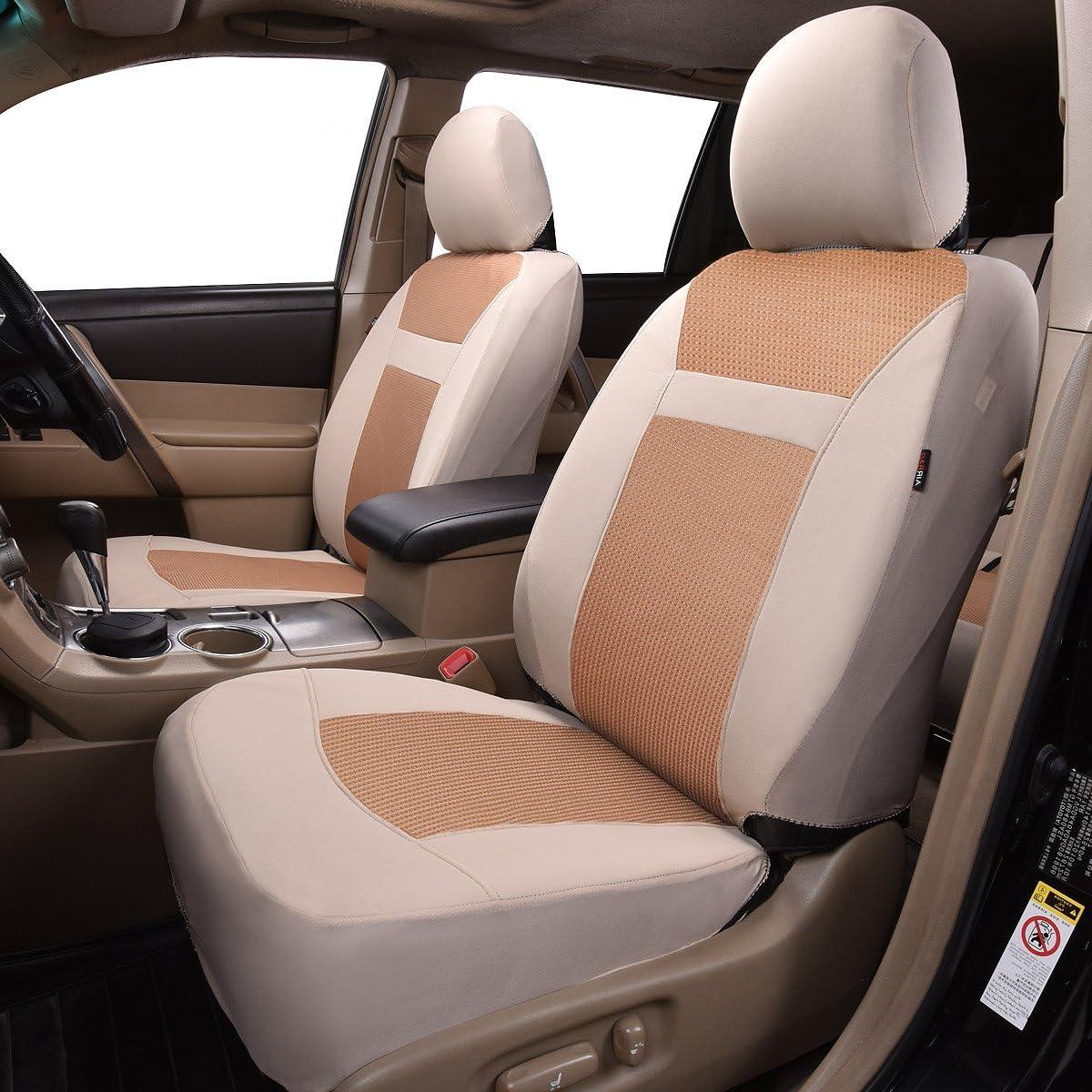 Cubiertas de Asiento de Coche Flying Banner FB-094 Beige Universal