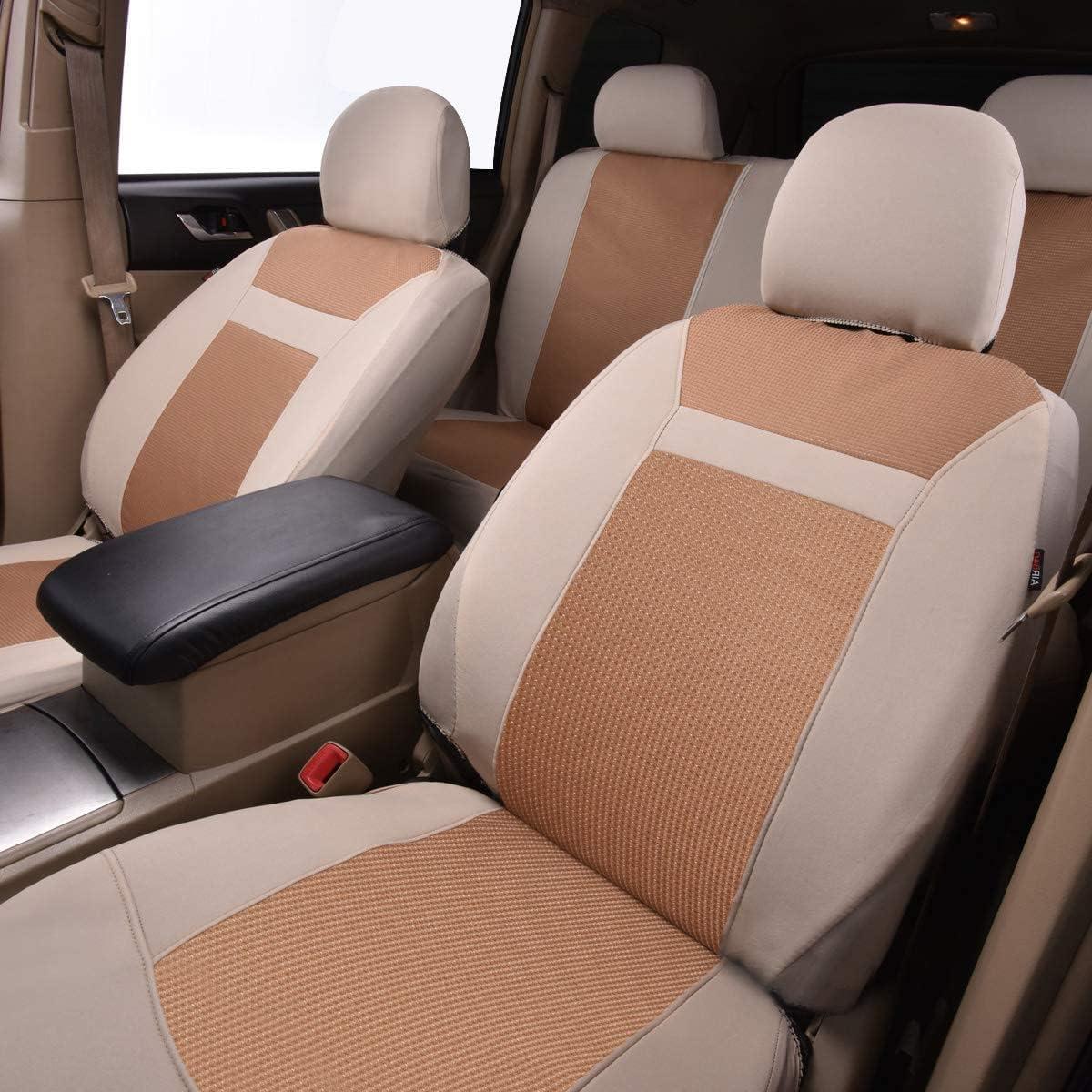 Cubiertas de Asiento de Coche Flying Banner FB-094 Beige Universal