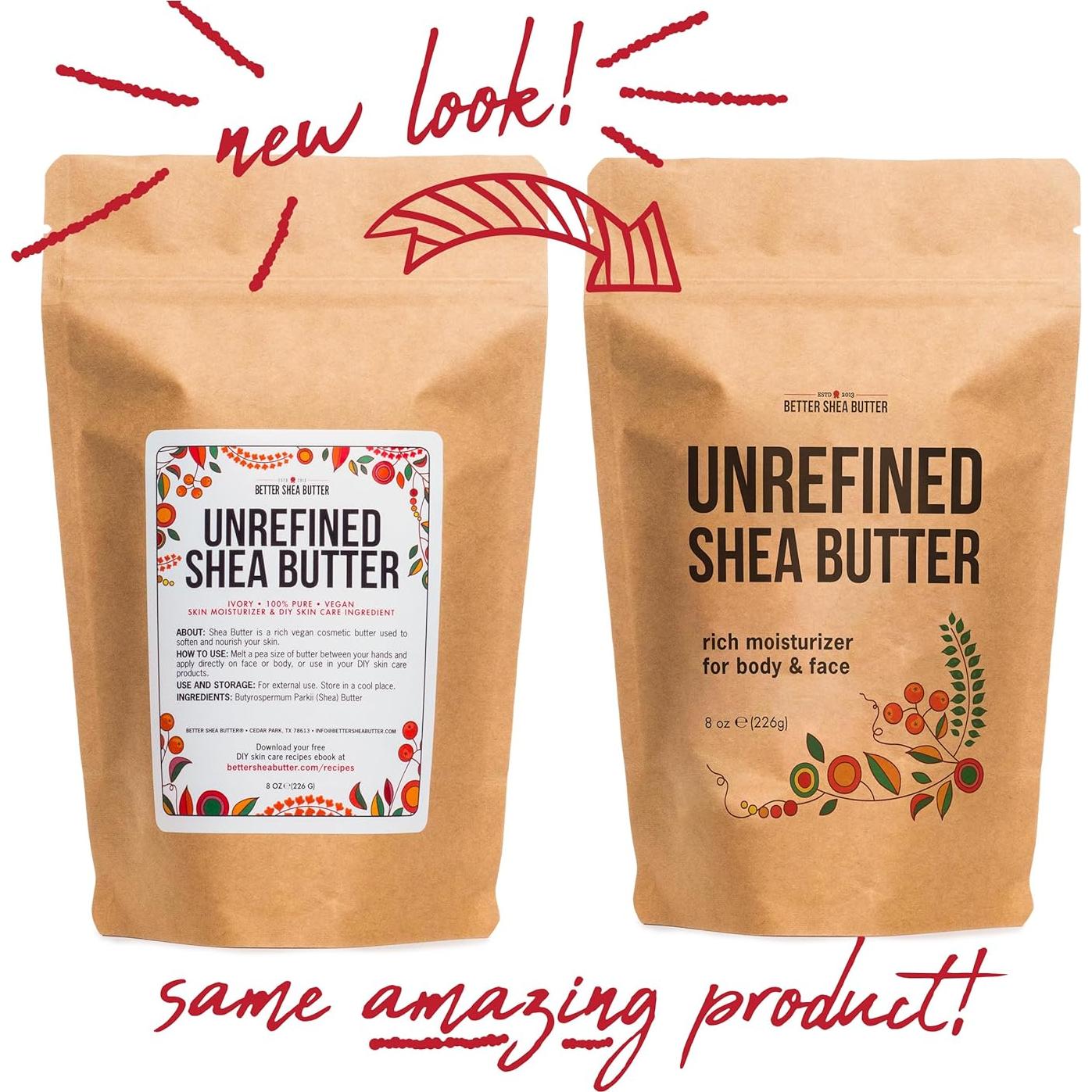 Manteca de Karité Cruda 100% Pura Better Shea Butter 226.8 g