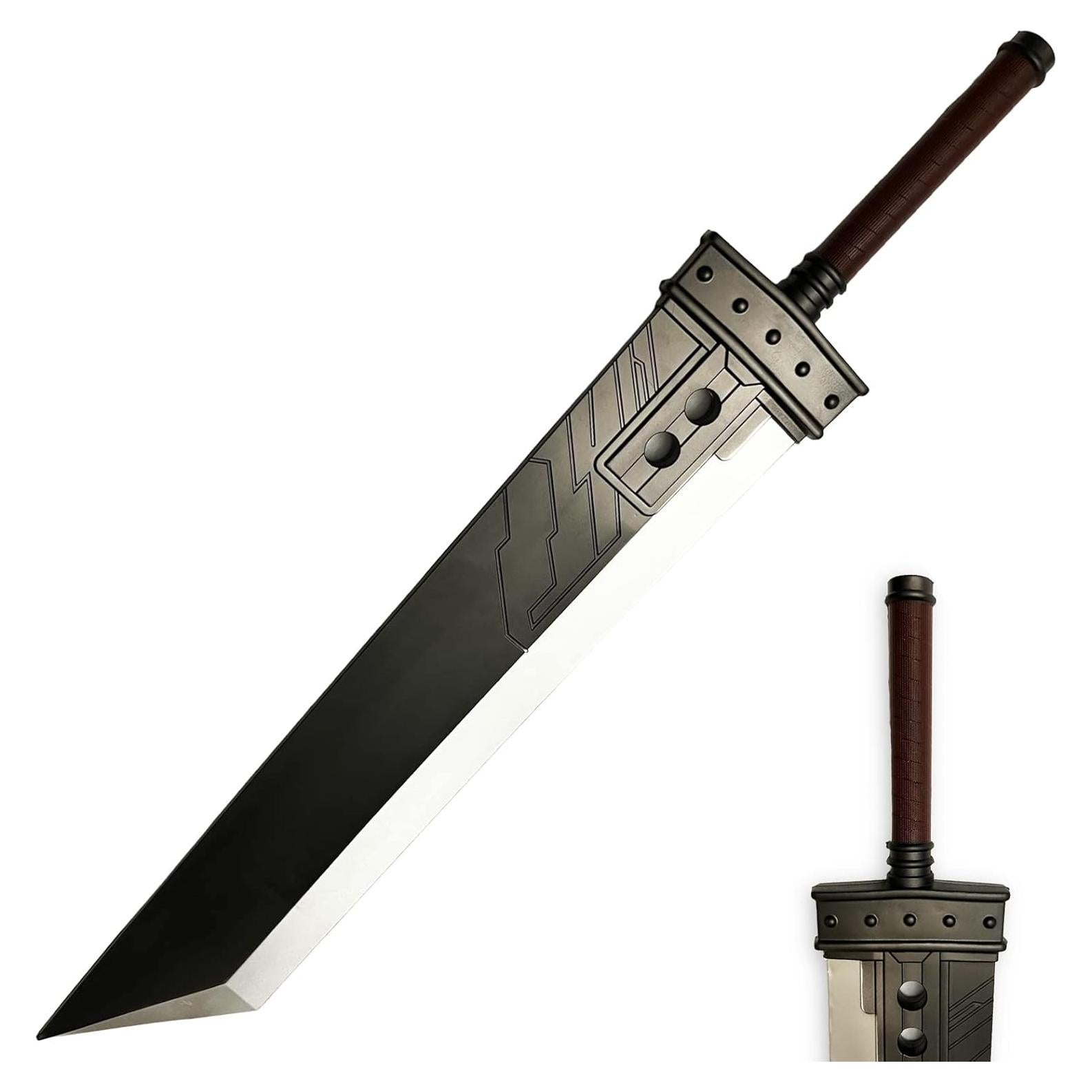 Espada Ancha Zweihander de Espuma PU 108 cm para Cosplay