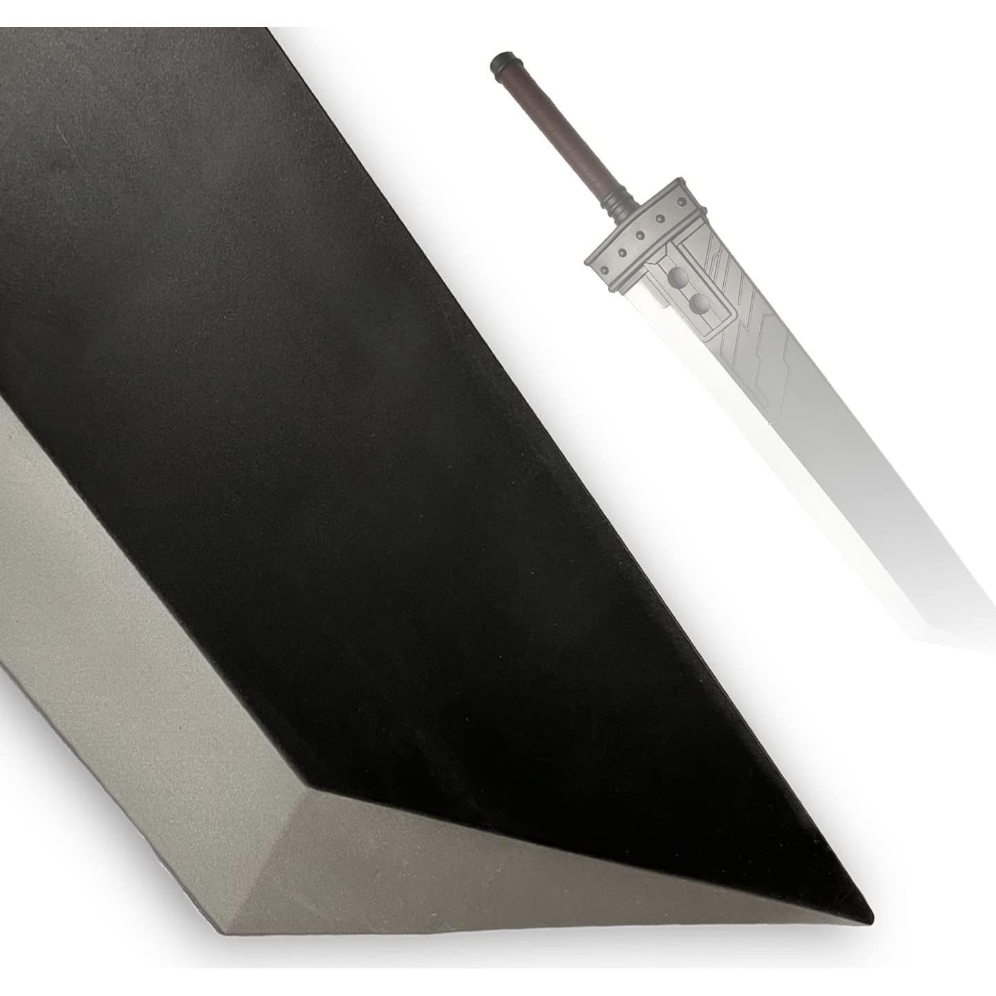 Espada Ancha Zweihander de Espuma PU 108 cm para Cosplay