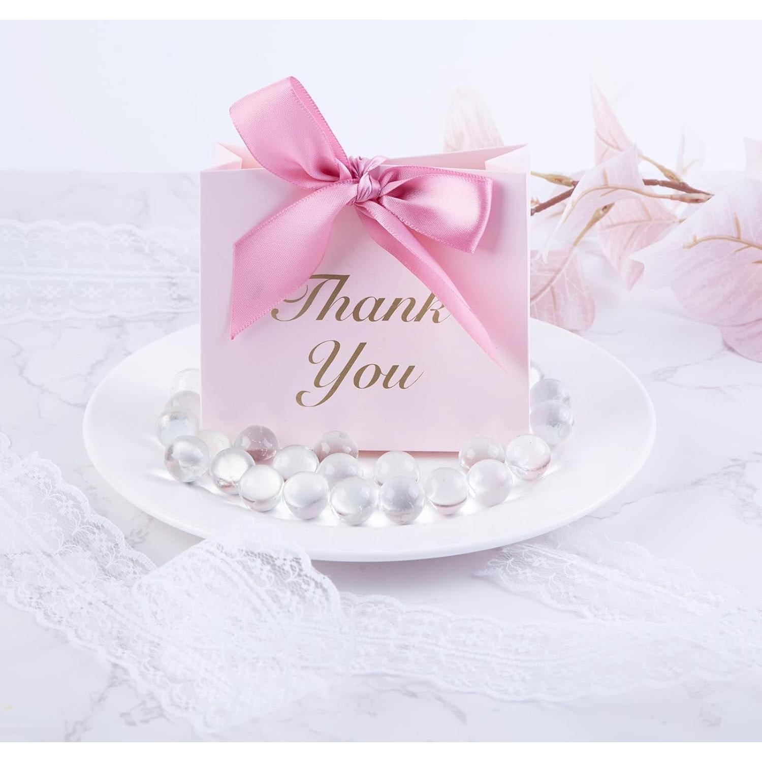 Canicas de Vidrio Transparentes FUTUREPLUSX 5LB para Decoración