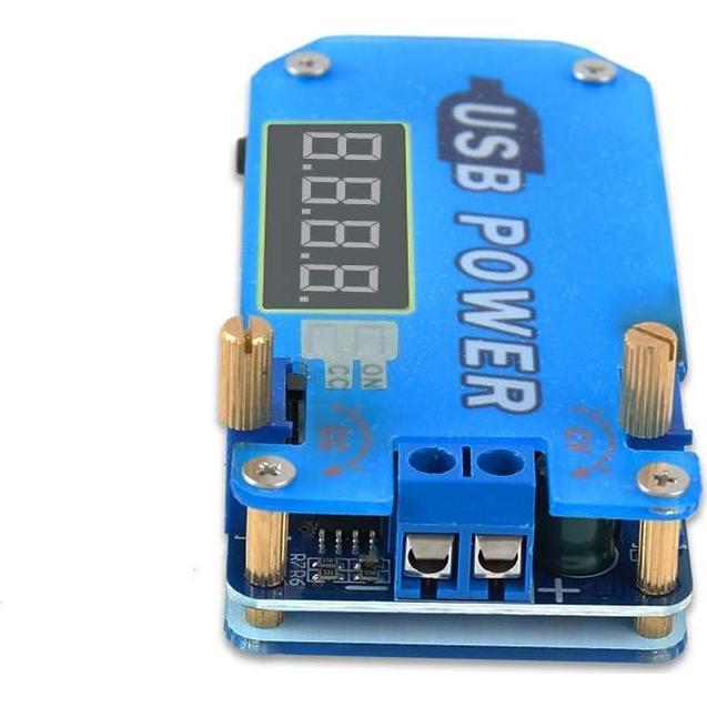 Convertidor de Voltaje Buck Boost PEMENOL 15W 0.5-30V USB