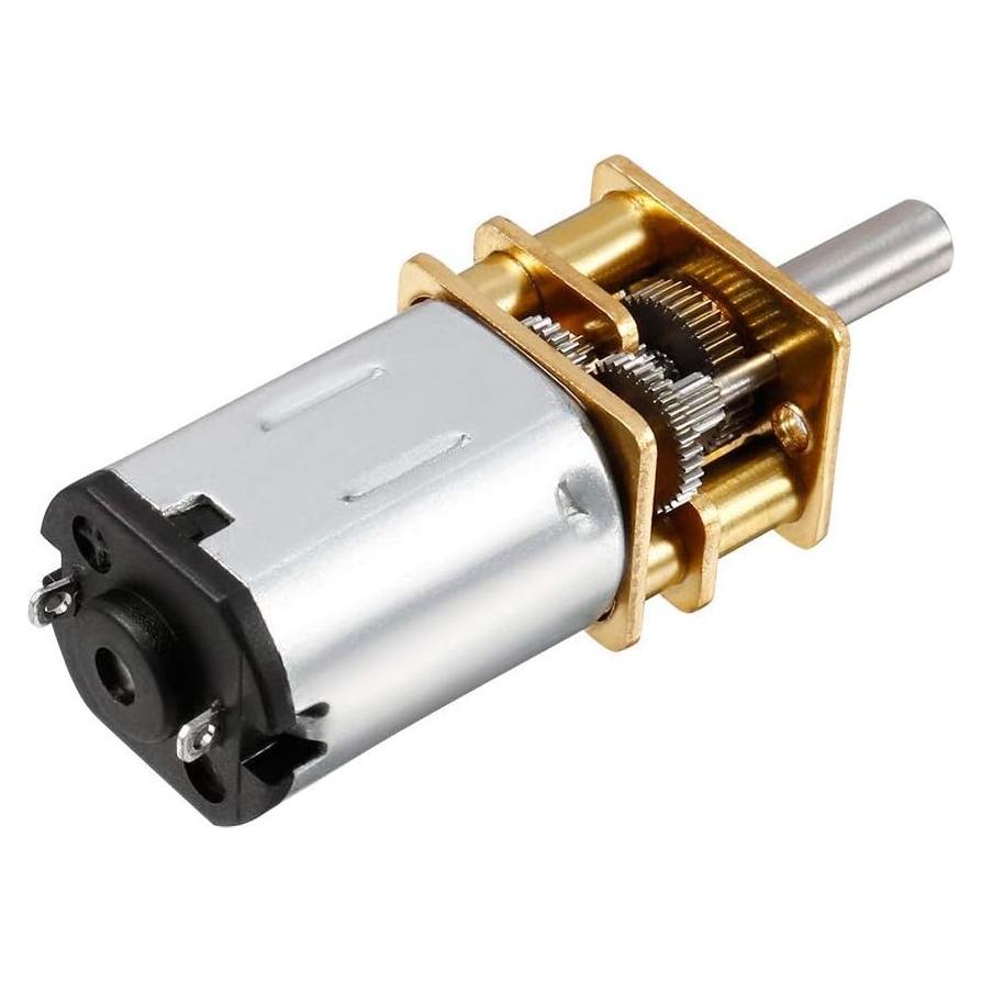 Motor de Engranaje Mini DC Hxchen 6V 30RPM Metal 12mm