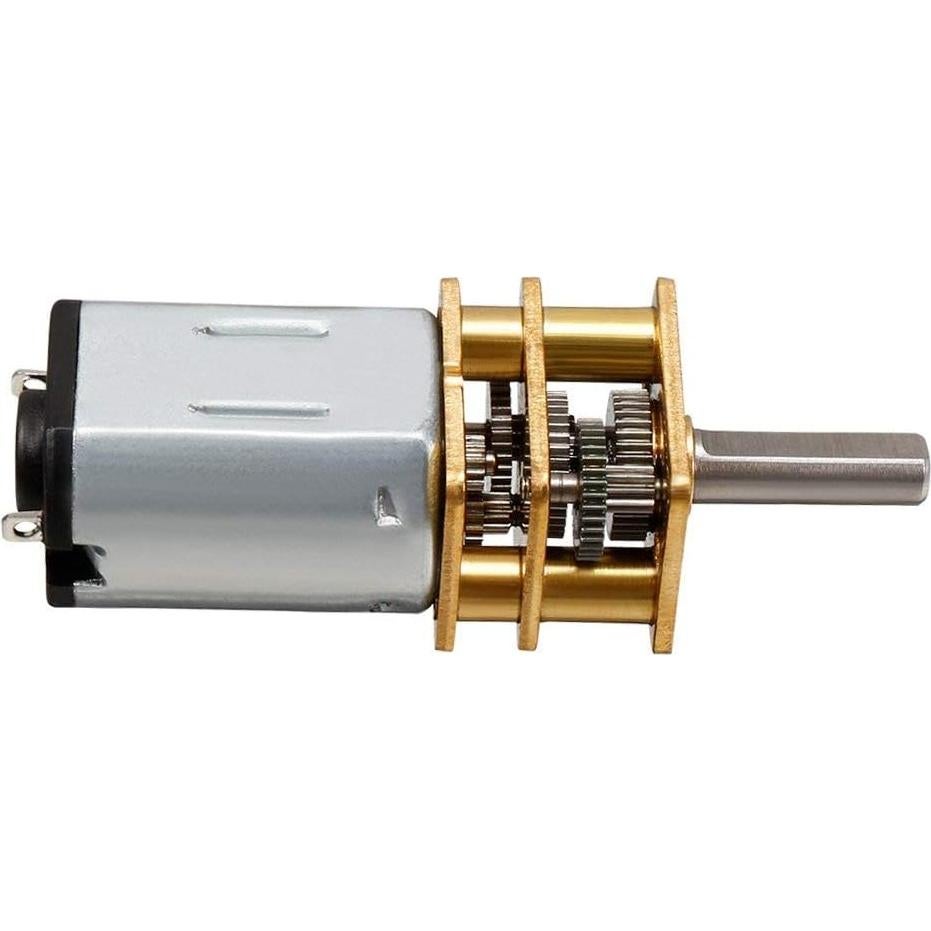 Motor de Engranaje Mini DC Hxchen 6V 30RPM Metal 12mm