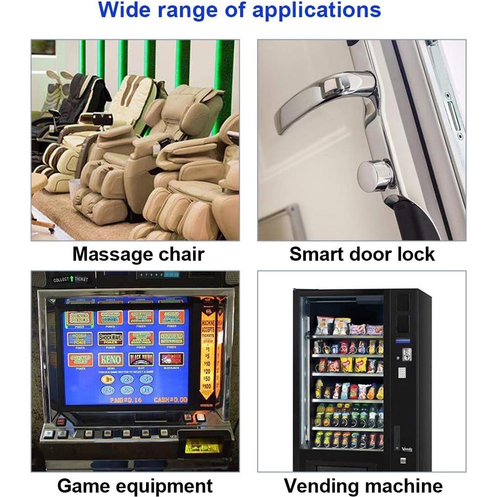 Motor de Engranaje Mini DC Hxchen 6V 30RPM Metal 12mm