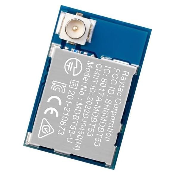 Módulo Bluetooth Raytac MDBT53-U1M nRF5340 48 GPIO