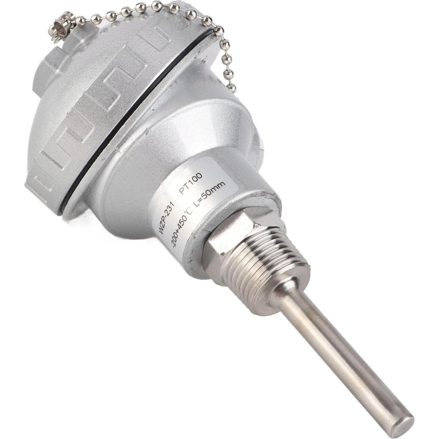 Cabezal de Termopar PT100 YWBL-WH 50mm Acero Inoxidable