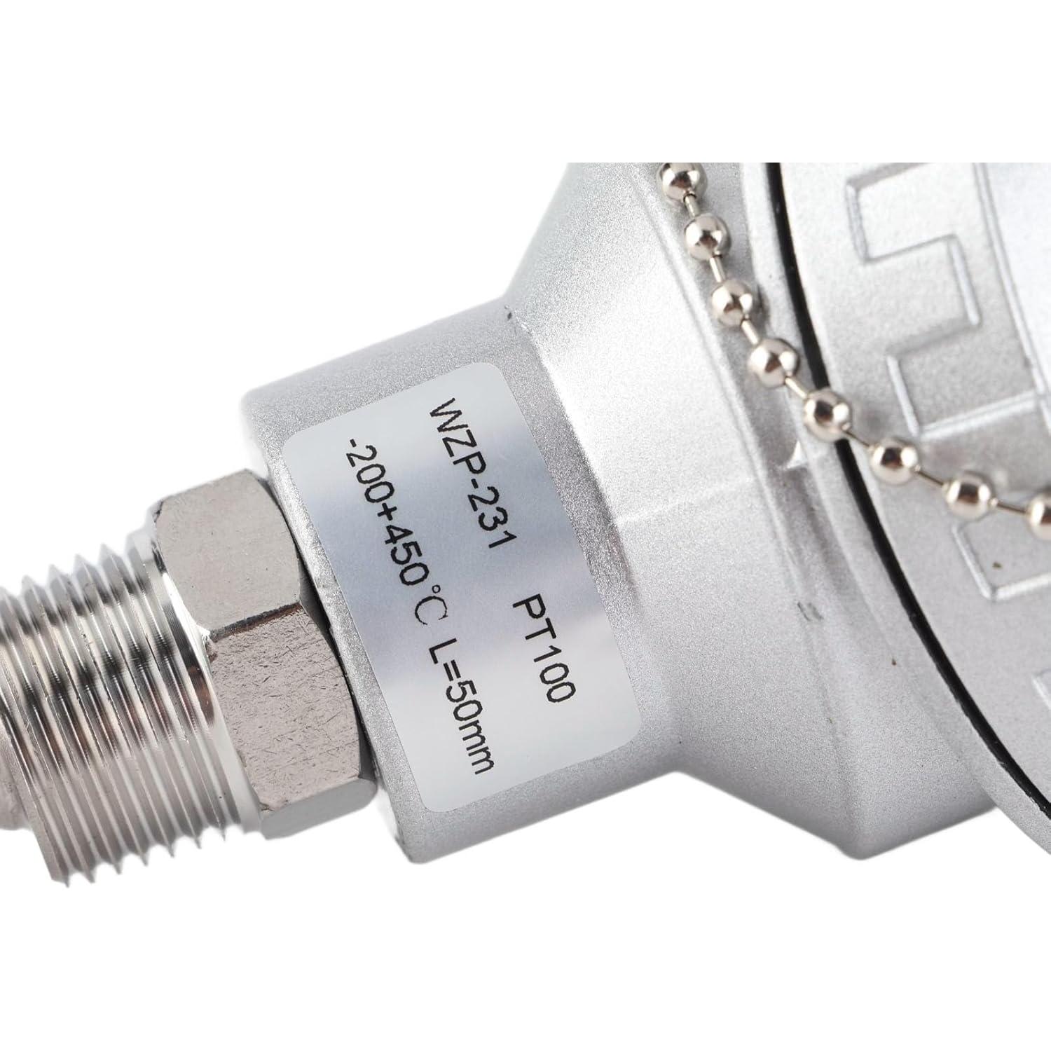 Cabezal de Termopar PT100 YWBL-WH 50mm Acero Inoxidable