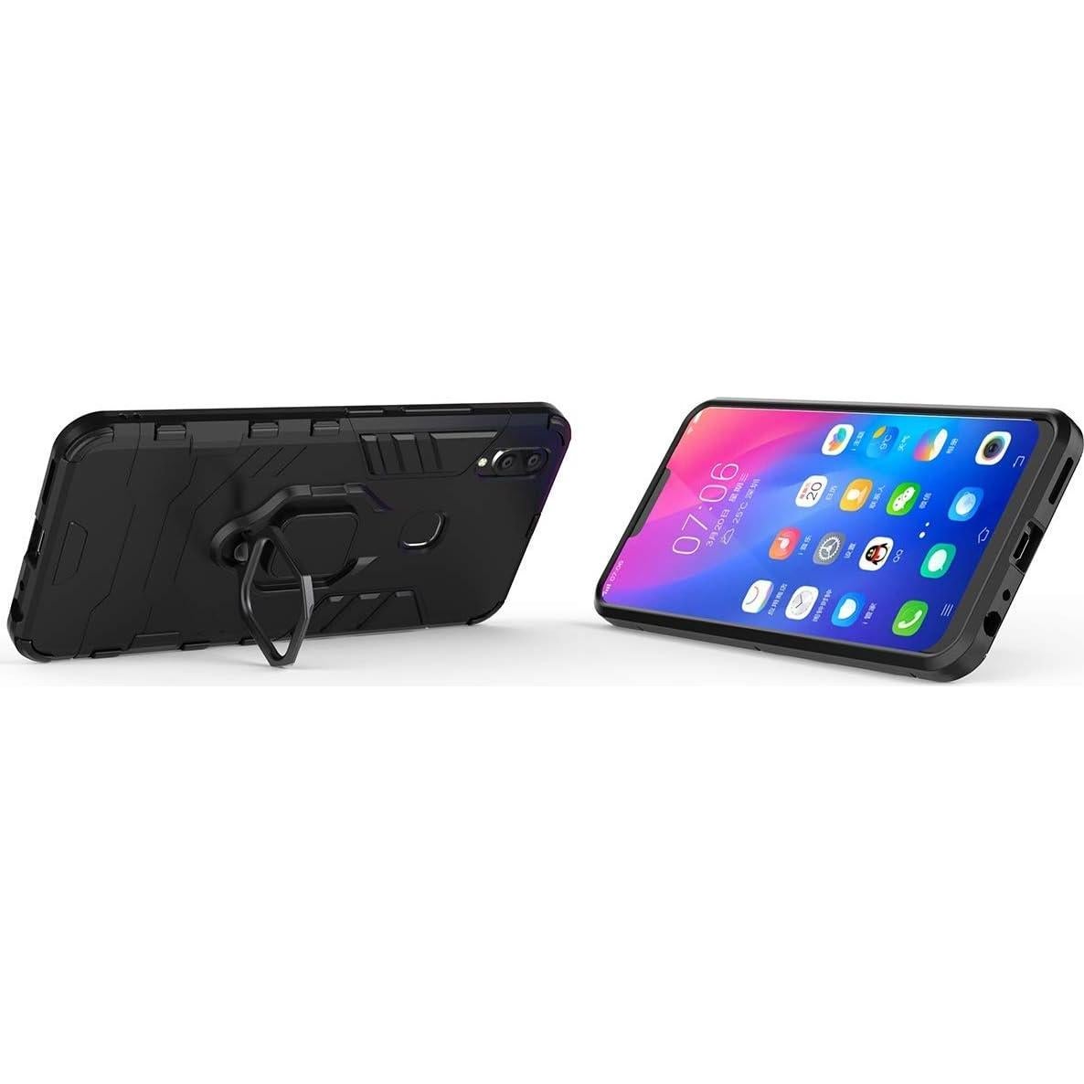 Funda Dura LuluMain para VIVO V9/V9 Youth/Y85 - Negro