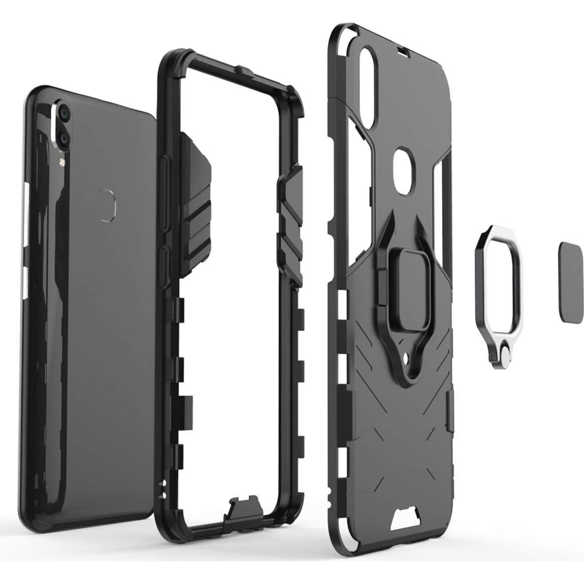 Funda Dura LuluMain para VIVO V9/V9 Youth/Y85 - Negro
