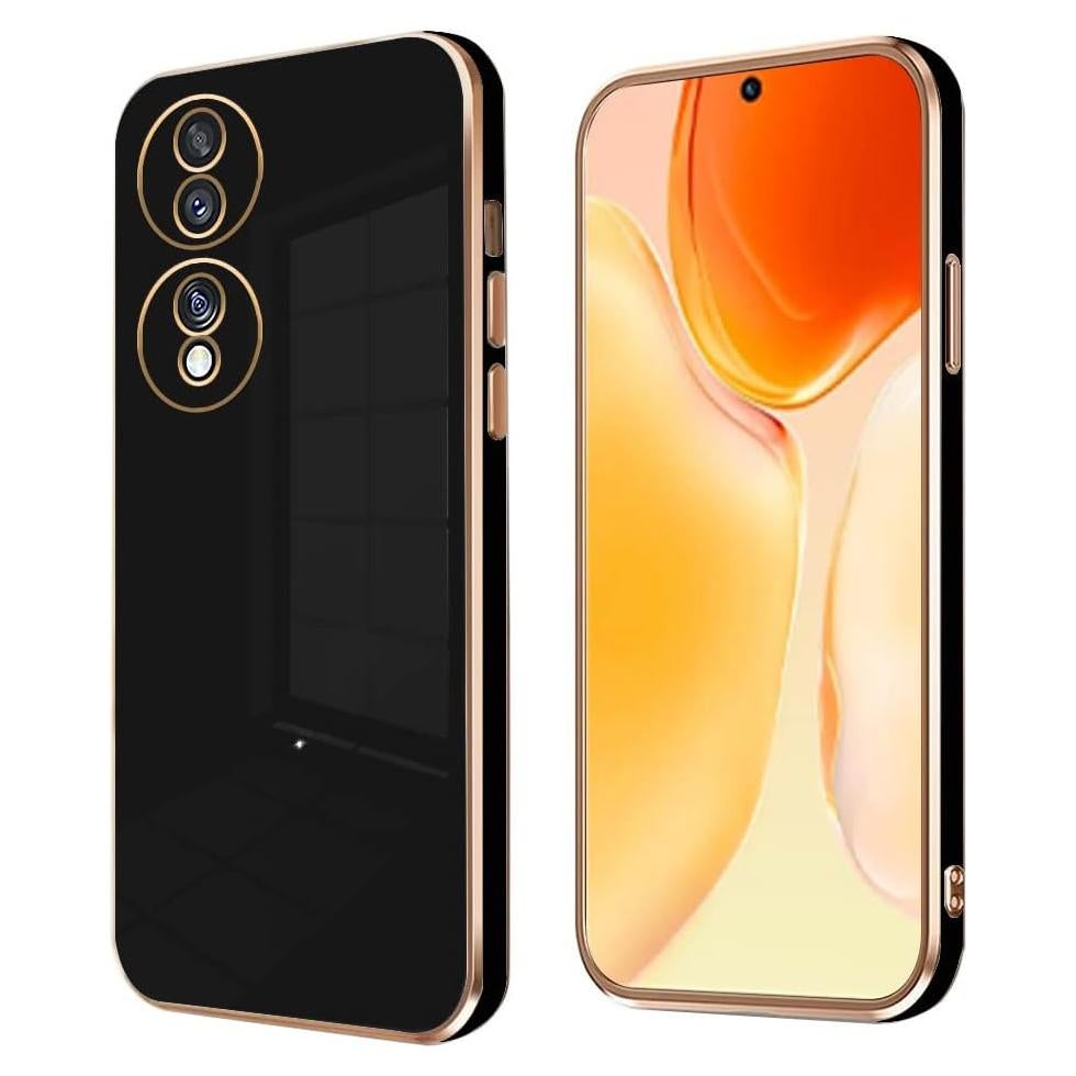 Funda de Silicona TPU Honor 70 - Protección Total Negra