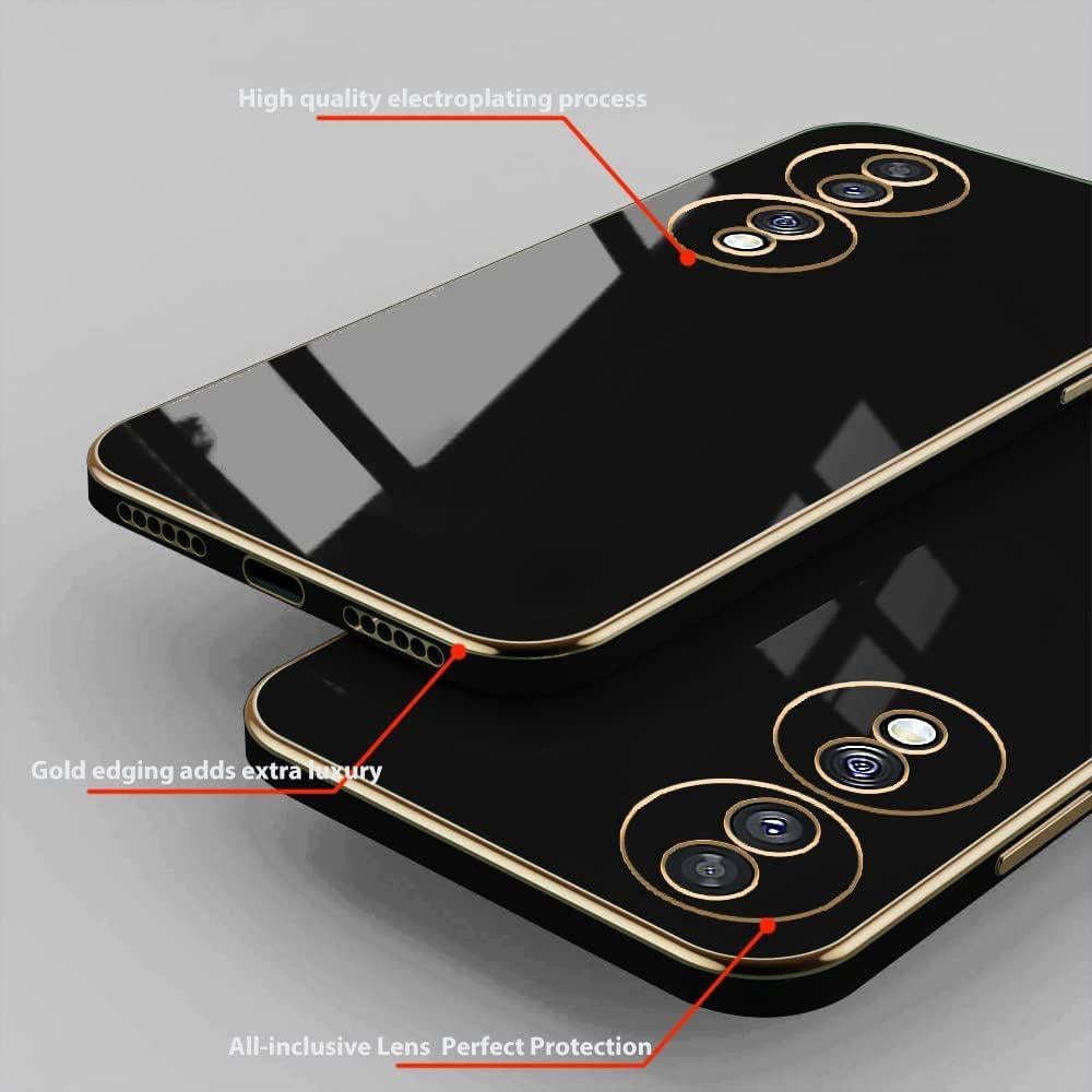 Funda de Silicona TPU Honor 70 - Protección Total Negra