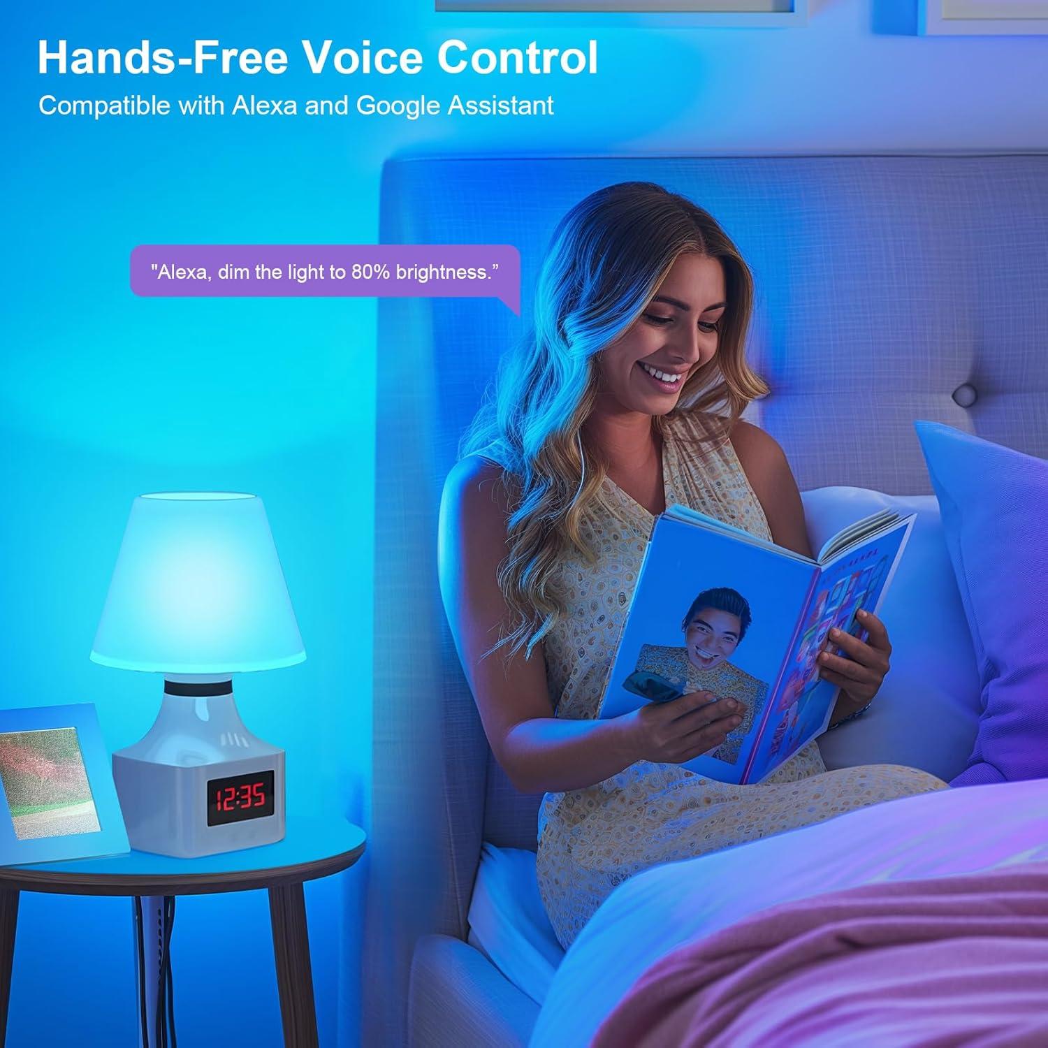 Bombillas LED Inteligentes FRIDEKO HOME RGBTW E26 800LM 2P