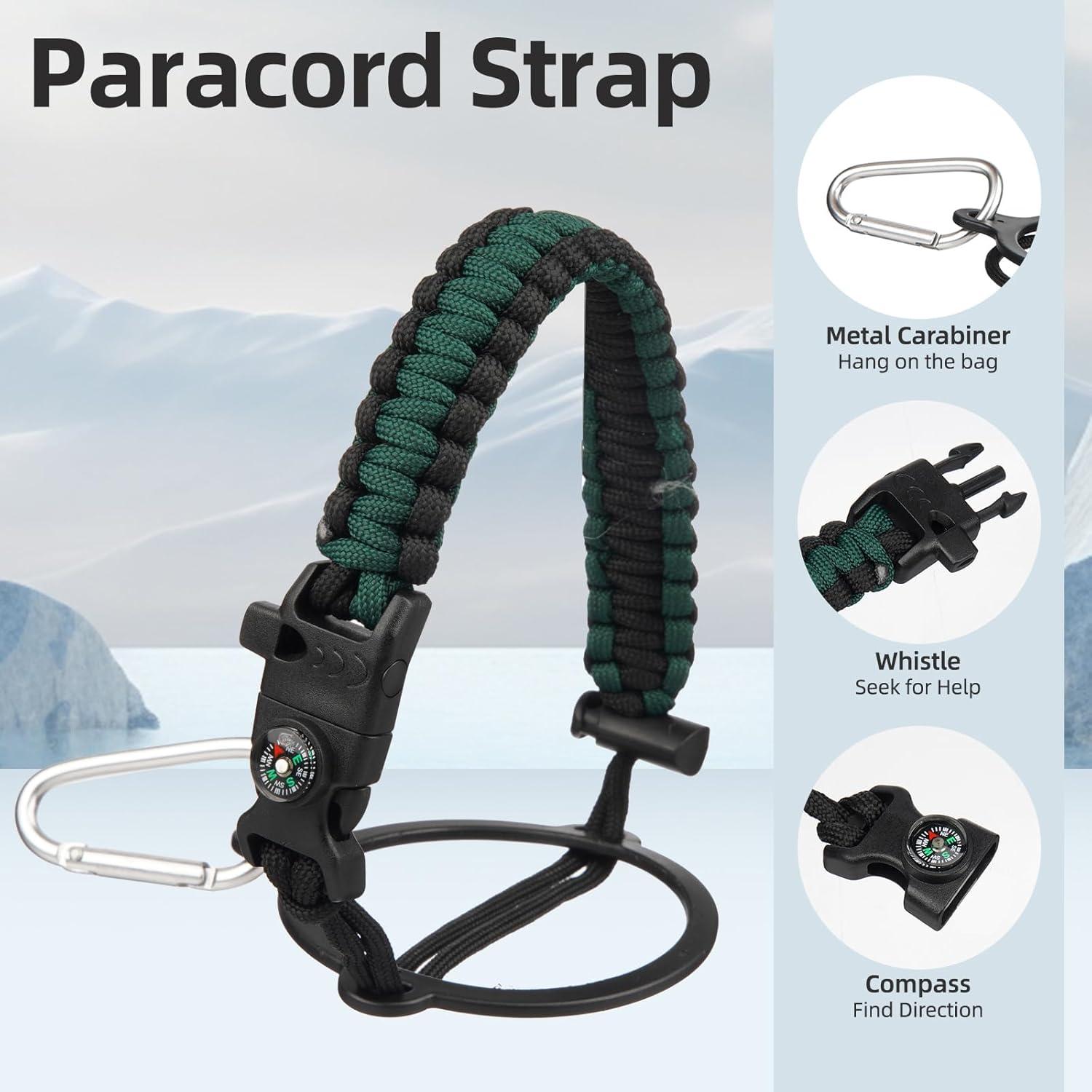 Botella de Agua Aislada BJPKPK 128oz Acero Inoxidable Verde